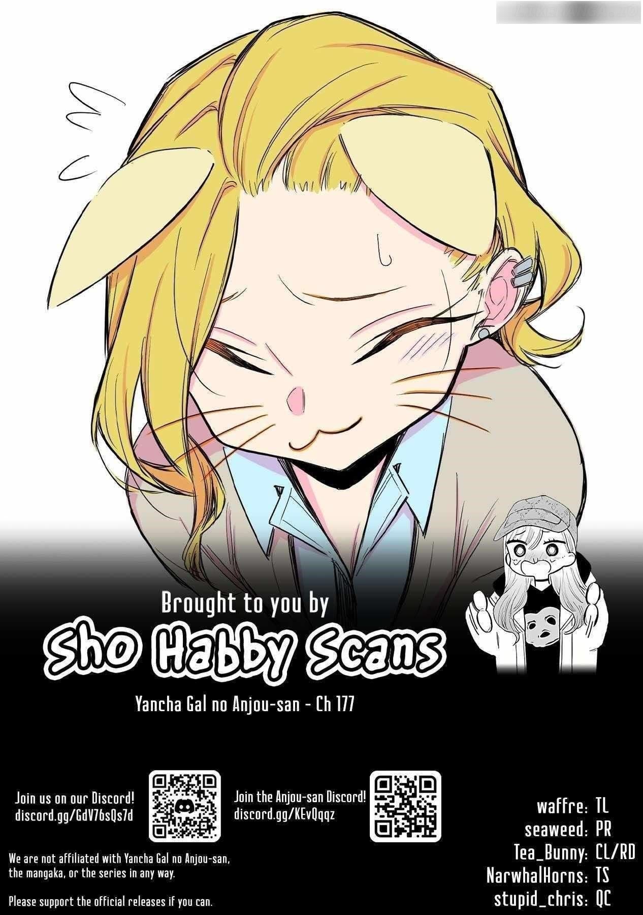 Yancha Gal no Anjou-san Chapter 177 - Page 16 in English