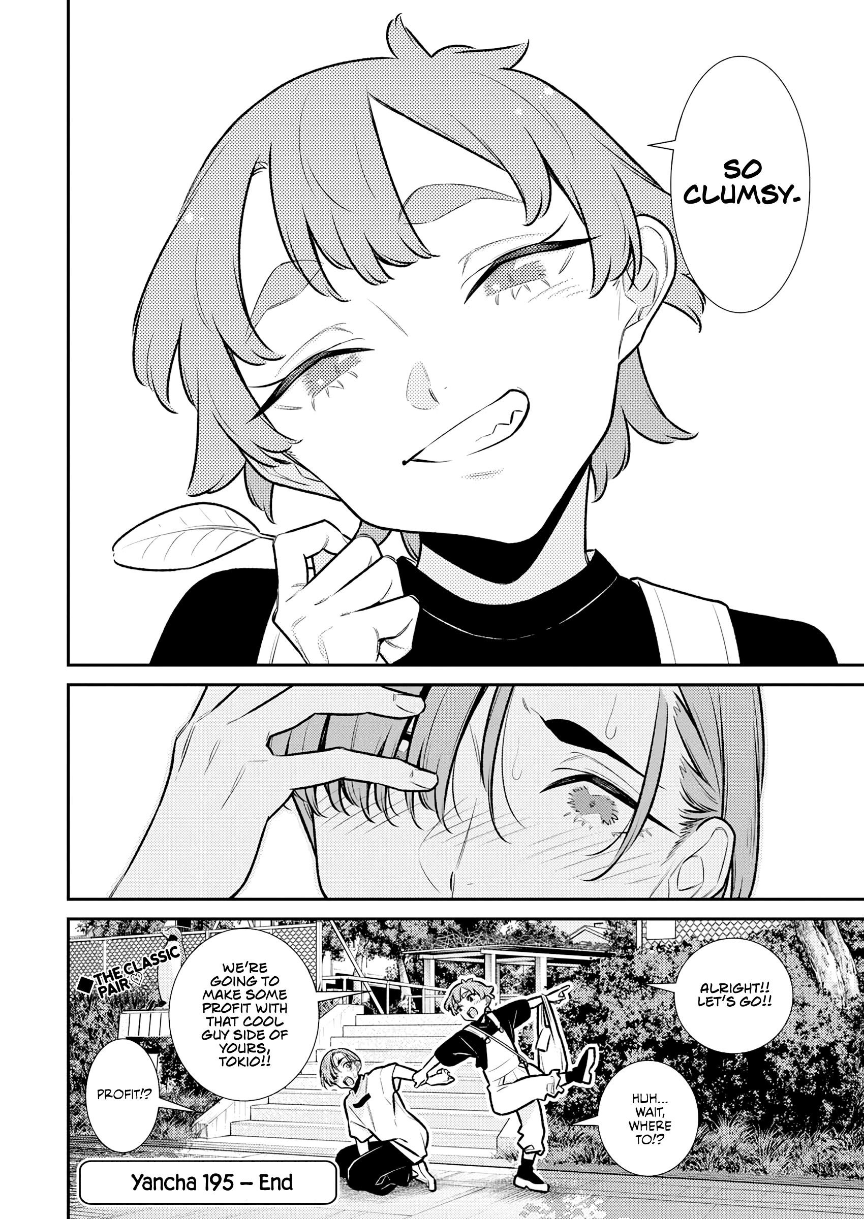 Yancha Gal no Anjou-san Chapter 195 - Page 14 in English