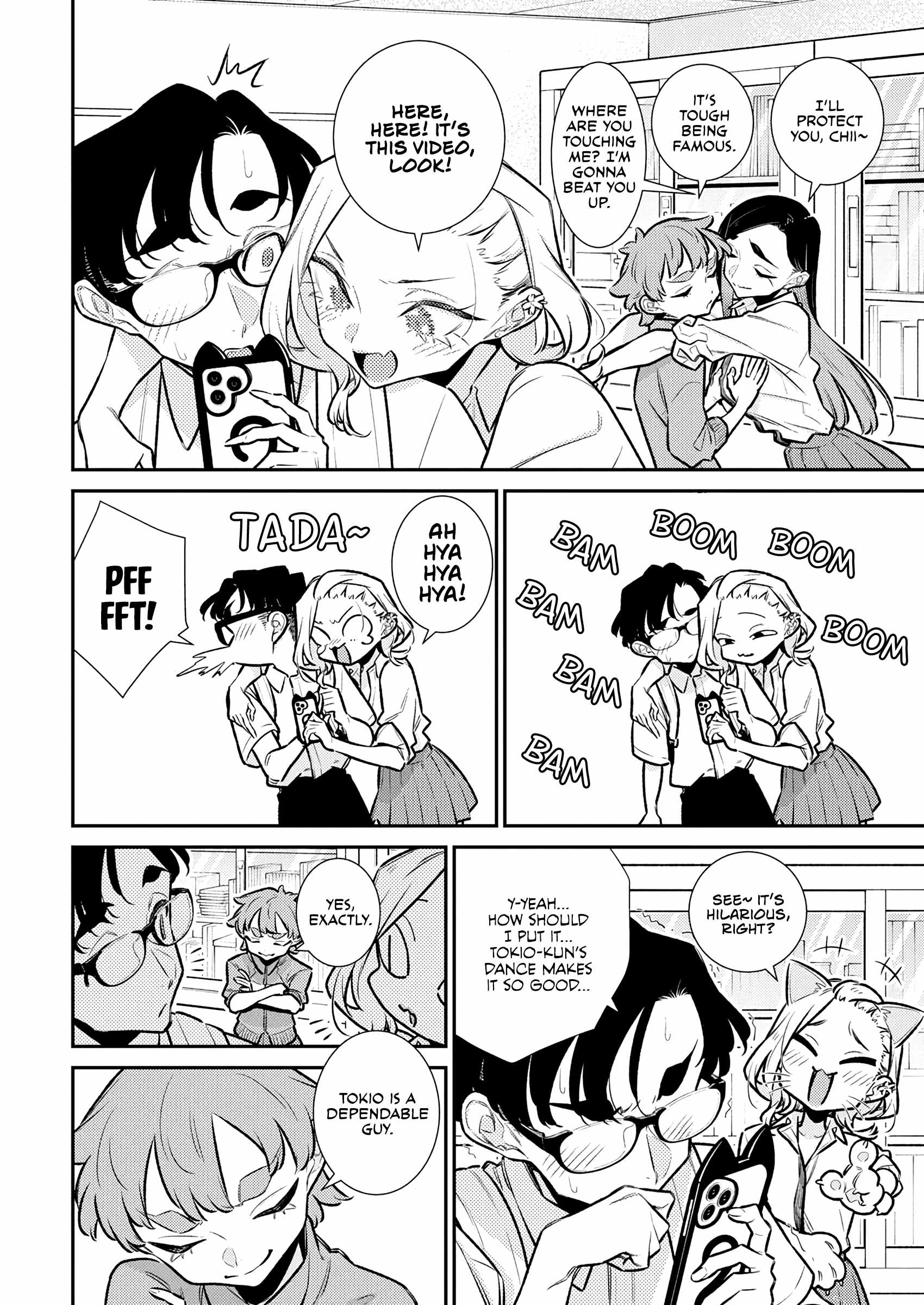 Yancha Gal no Anjou-san Chapter 204 - Page 8 in English