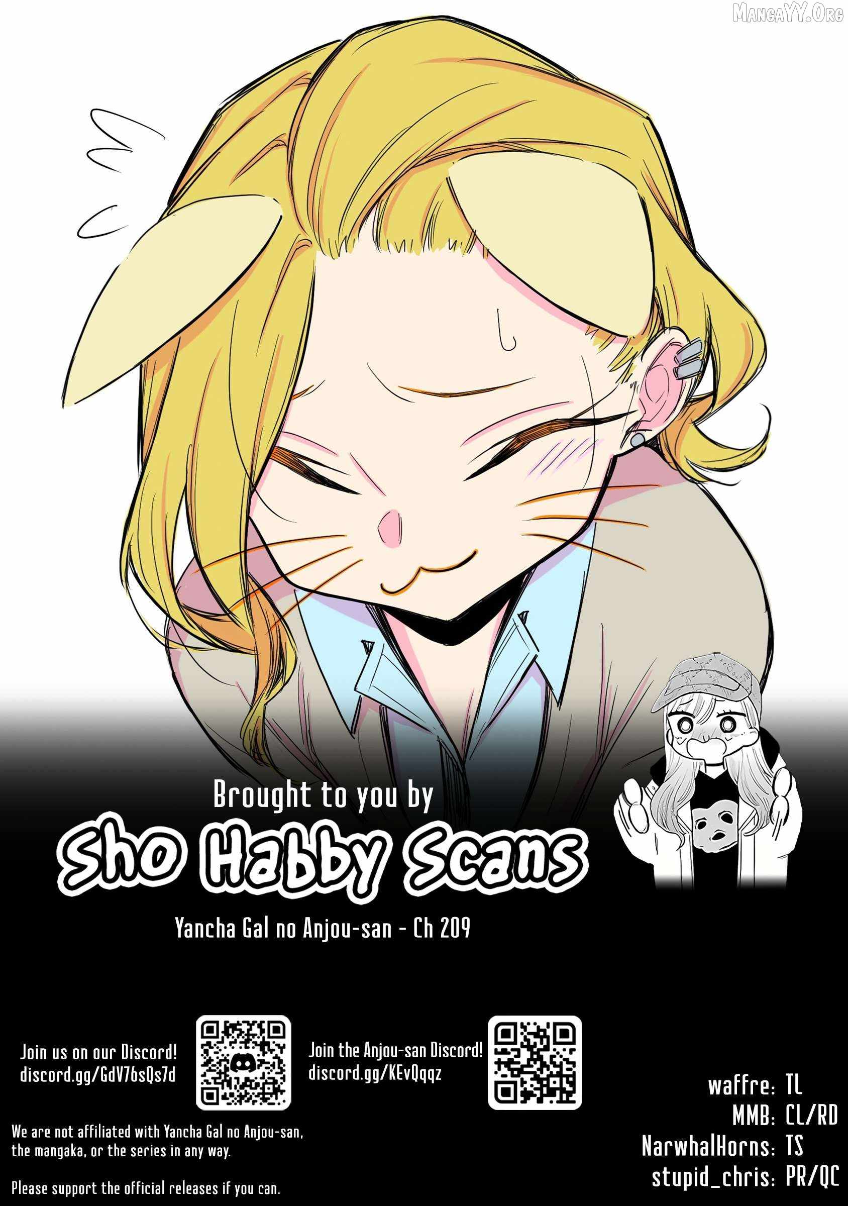 Yancha Gal no Anjou-san Chapter 209 - Page 12 in English