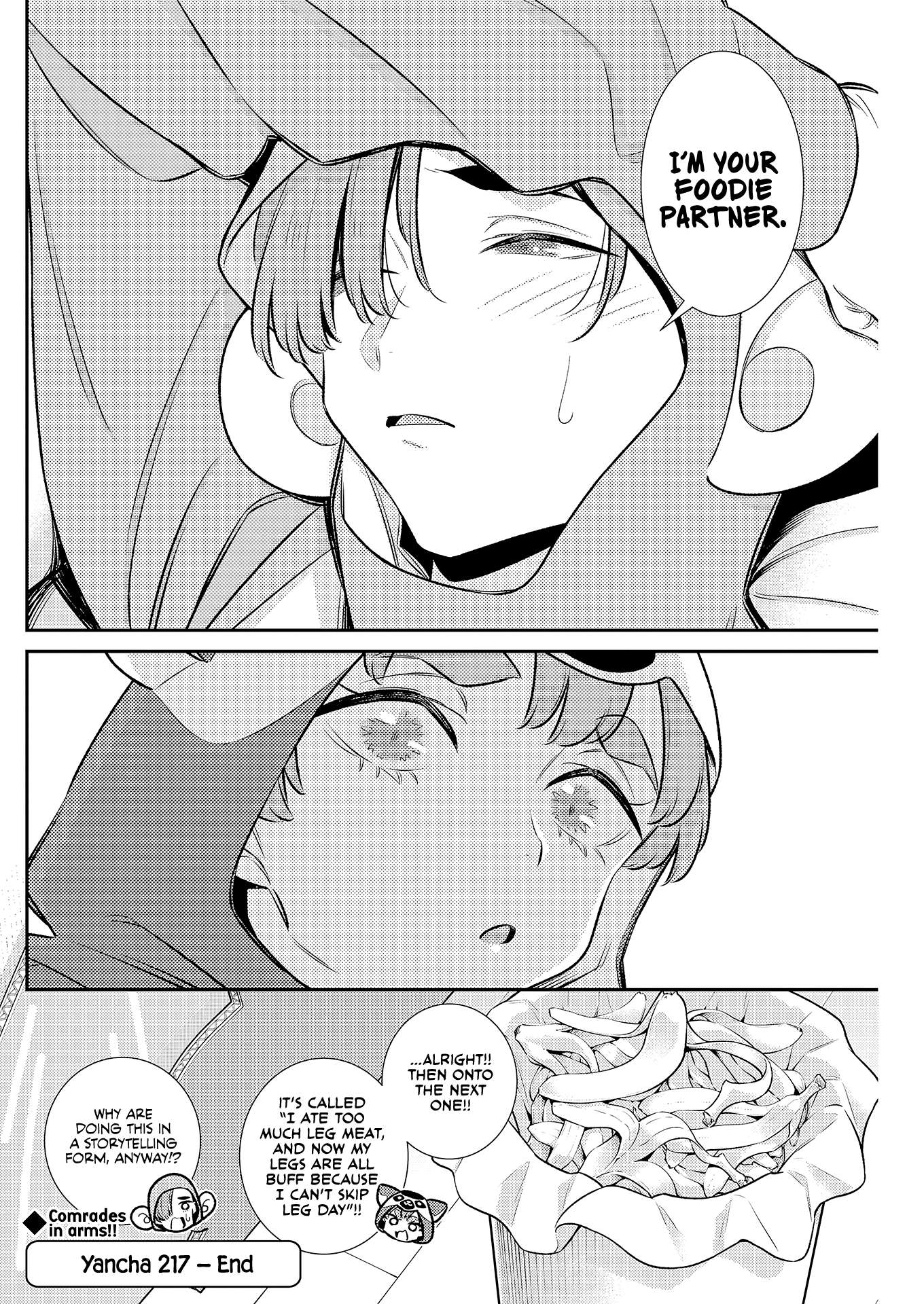 Yancha Gal no Anjou-san Chapter 217 - Page 12 in English