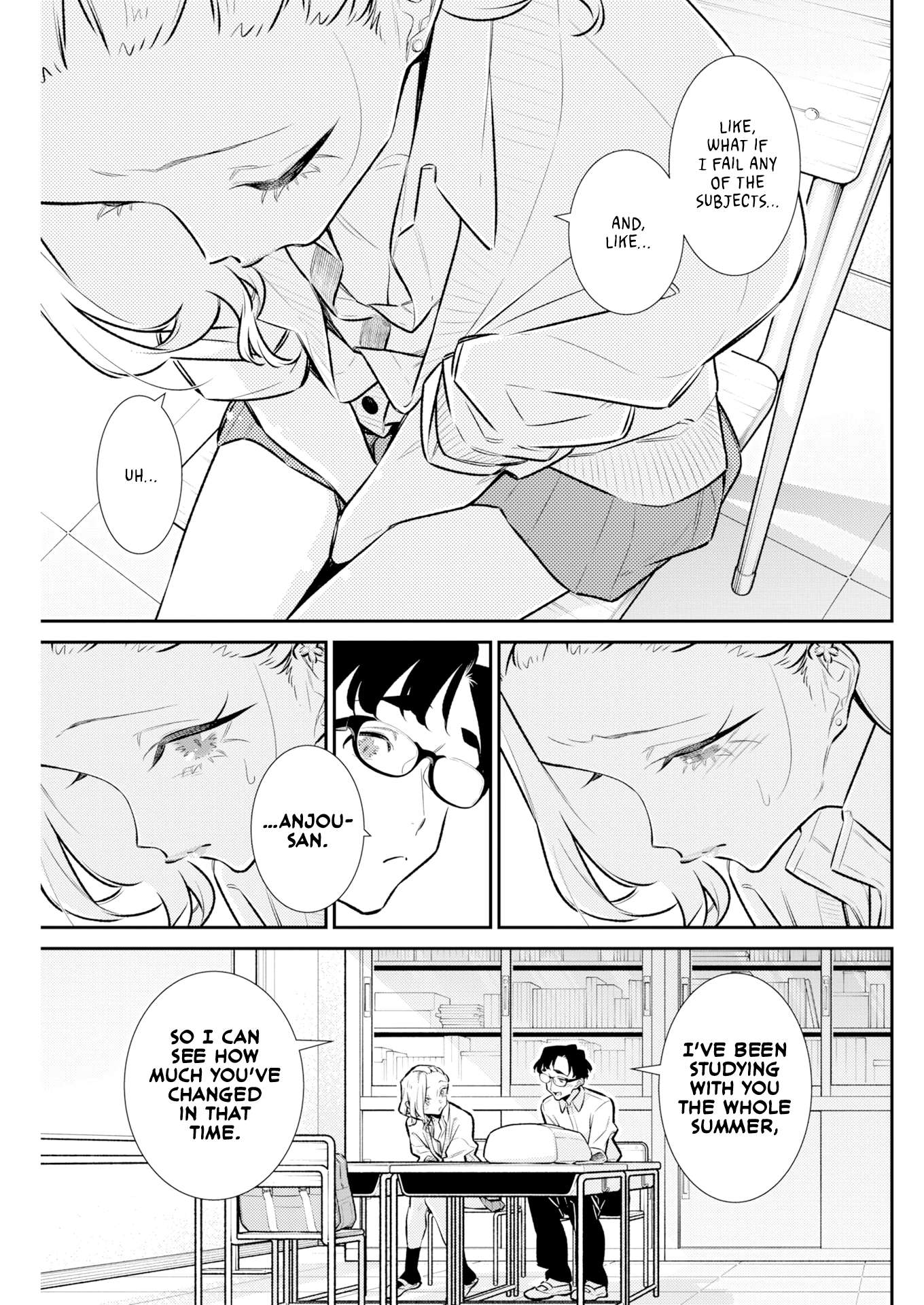 Yancha Gal no Anjou-san Chapter 220 - Page 5 in English