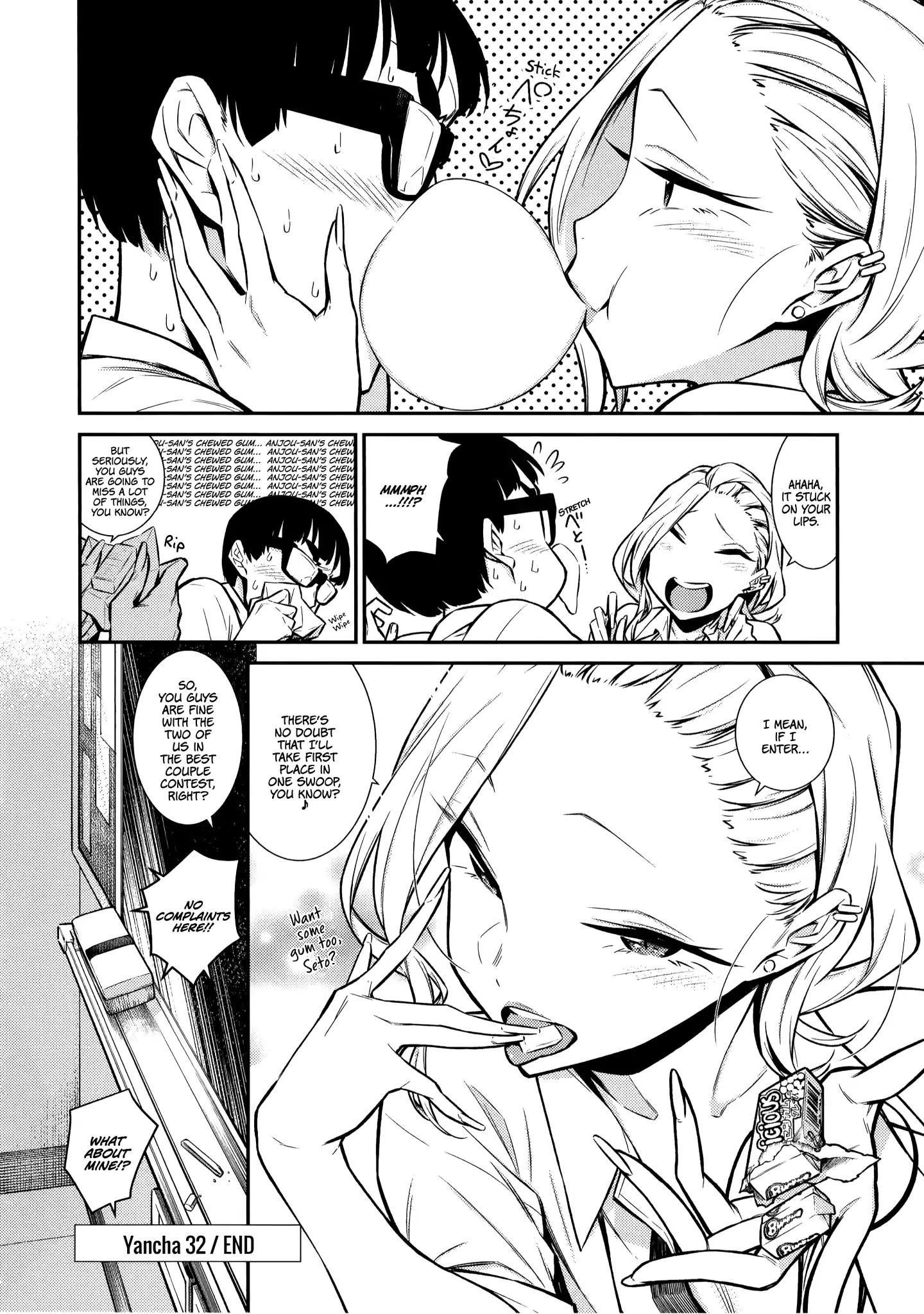 Yancha Gal no Anjou-san Chapter 32 - Page 13 in English