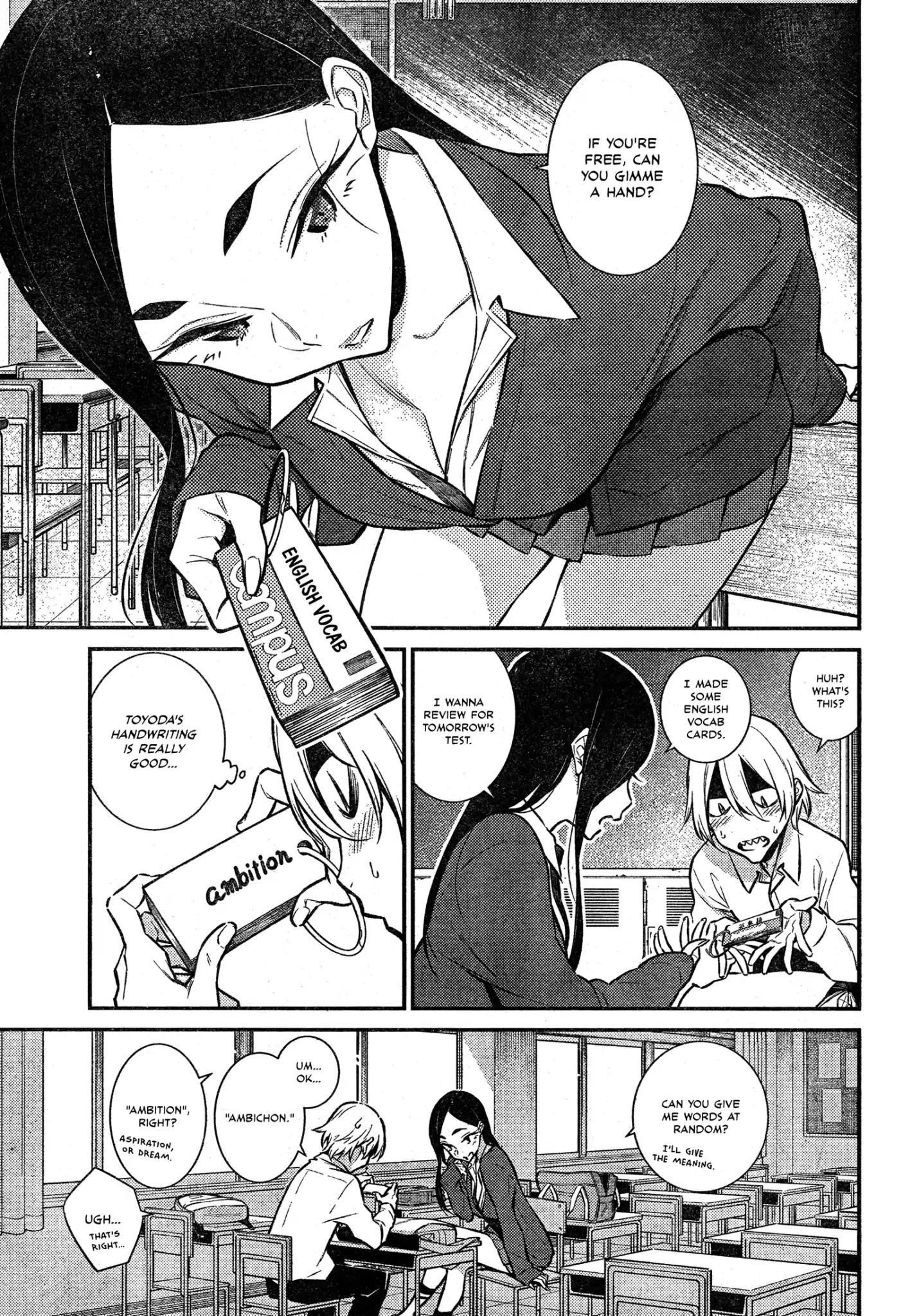 Yancha Gal no Anjou-san Chapter 47 - Page 3 in English
