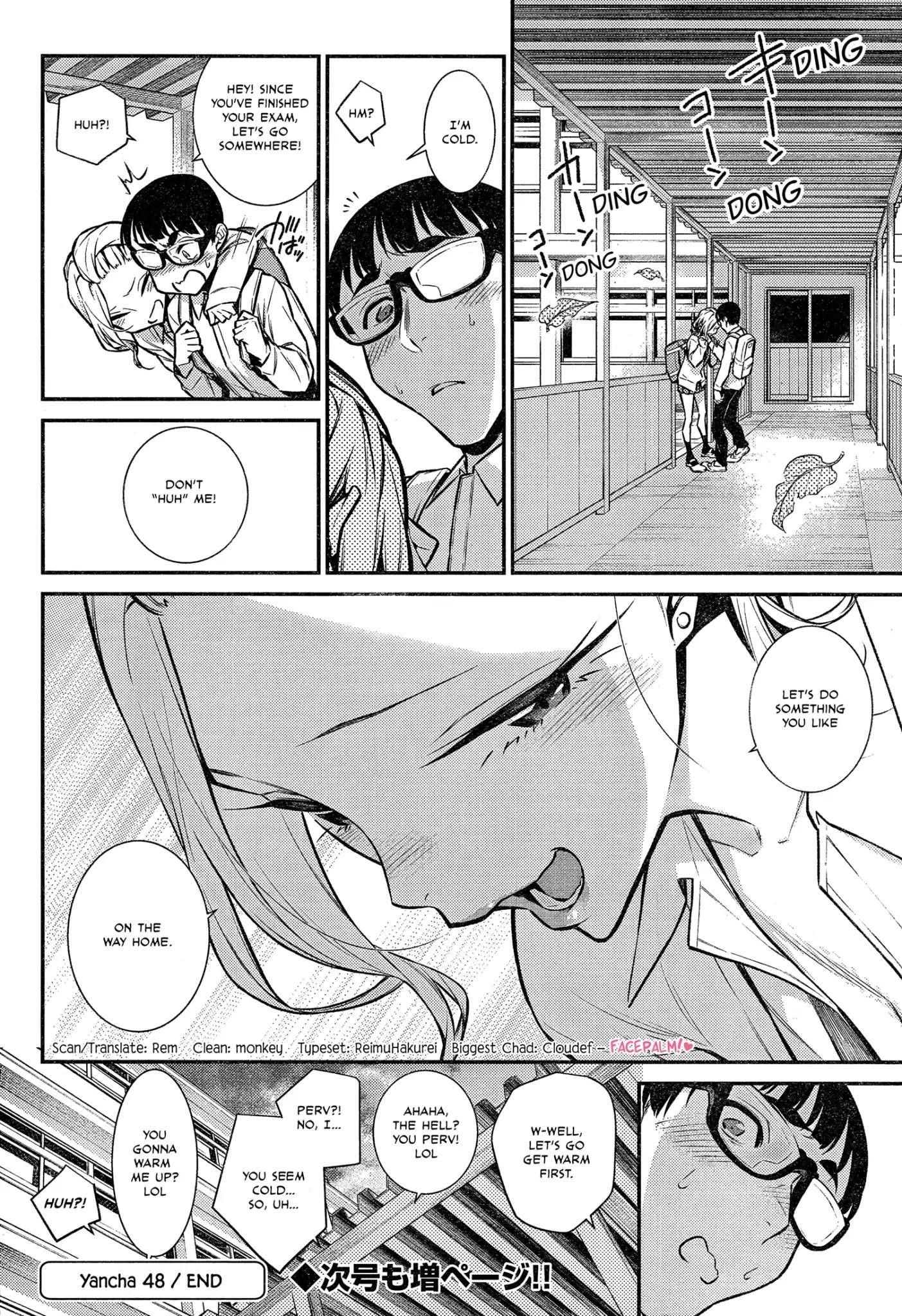 Yancha Gal no Anjou-san Chapter 48 - Page 15 in English