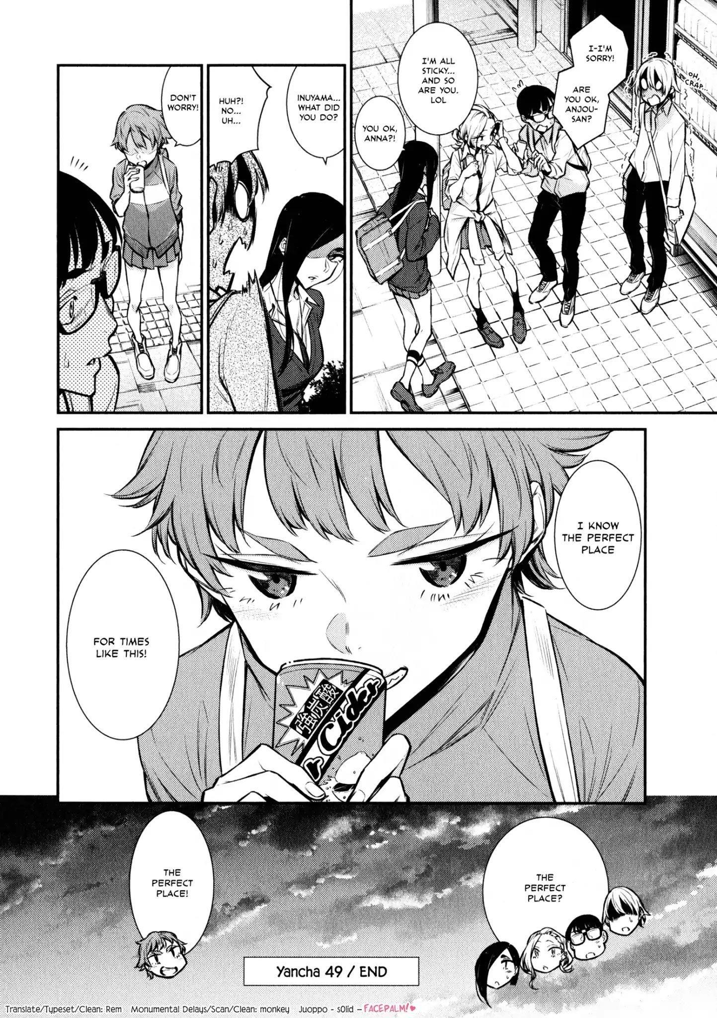 Yancha Gal no Anjou-san Chapter 49 - Page 14 in English