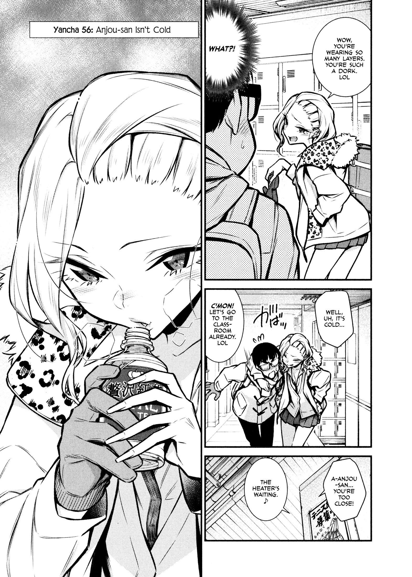 Yancha Gal no Anjou-san Chapter 56 - Page 3 in English