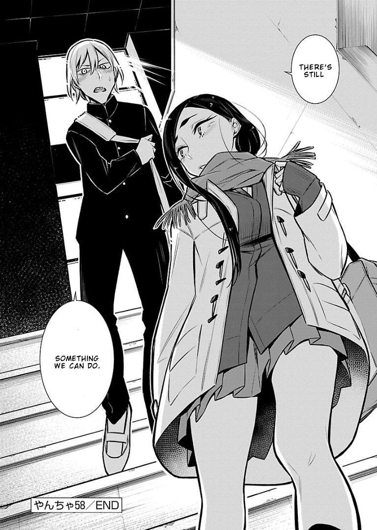 Yancha Gal no Anjou-san Chapter 58 - Page 16 in English
