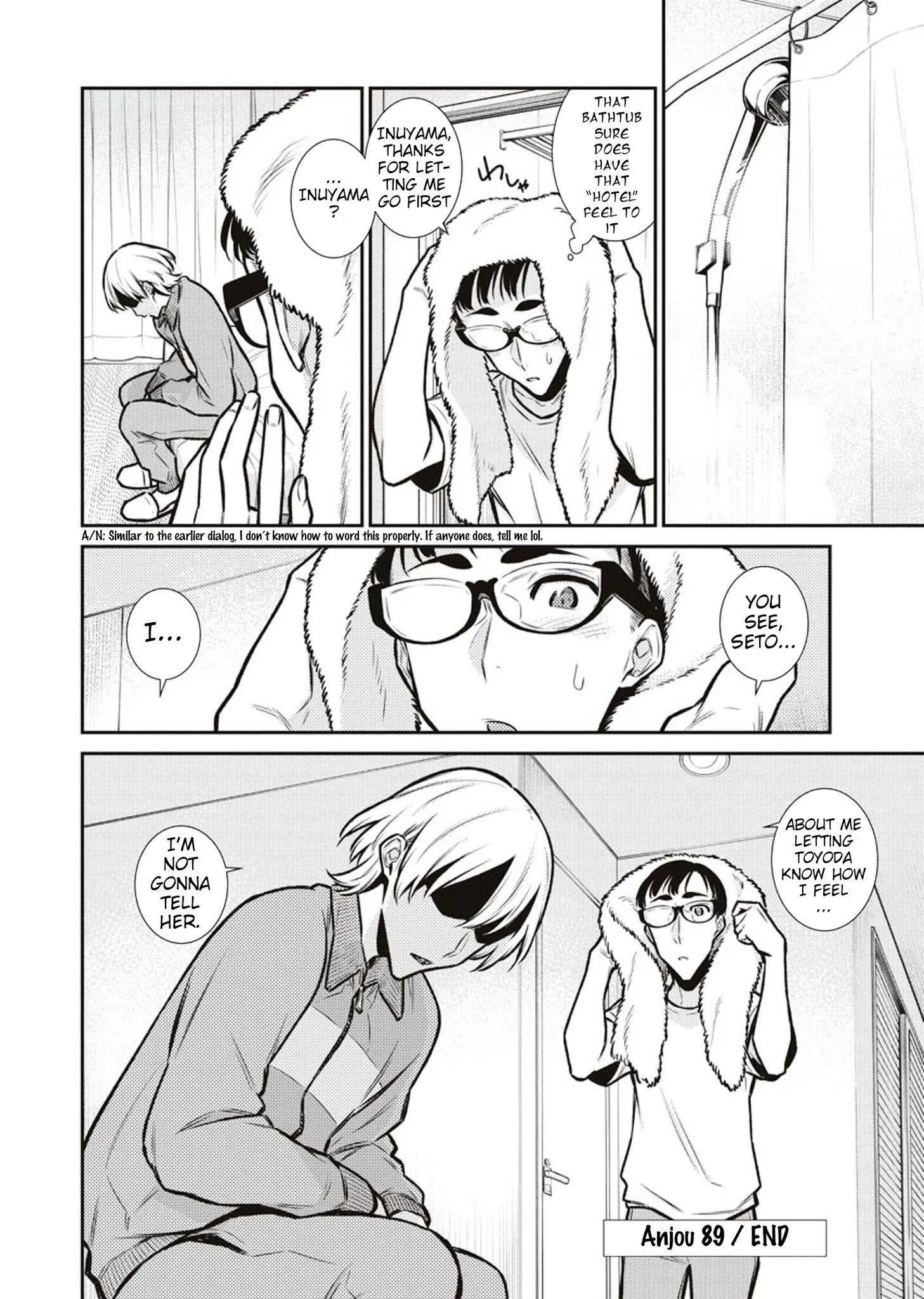 Yancha Gal no Anjou-san Chapter 89 - Page 18 in English