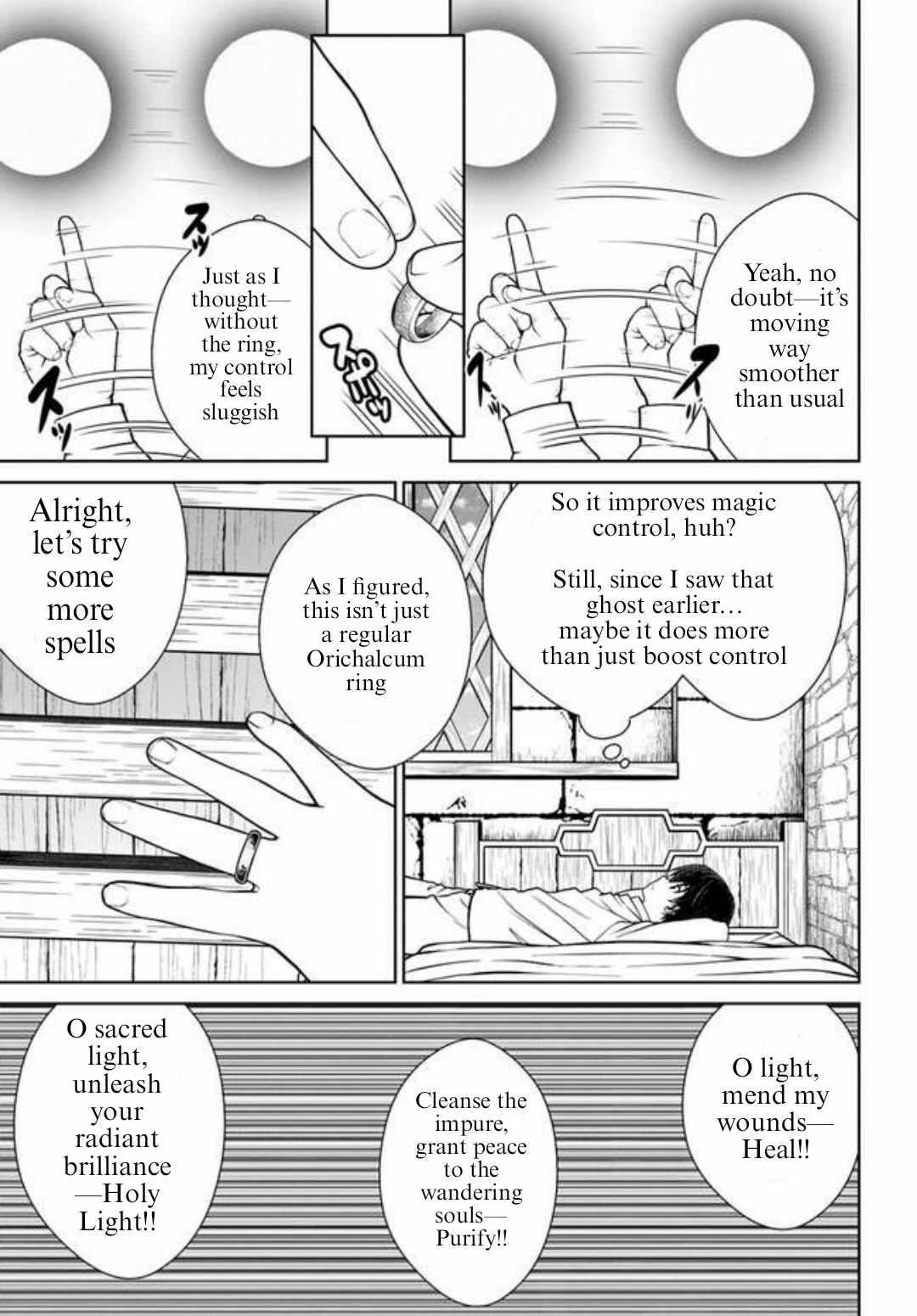 I Refuse to Try to Max Out Any Stat So I’ll Just Start Finding My Own Way Around! A Healer That Doesn’t Specialize in Anything, Separates From His Friends, and Goes on His Own Journey Chapter 43 - Page 7 in English