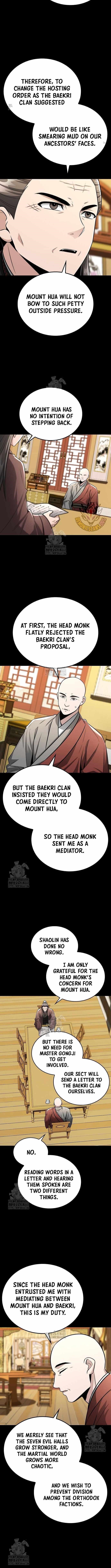 Mount Hua Sect’s Genius Phantom Swordsman Chapter 46 - Page 8 in English