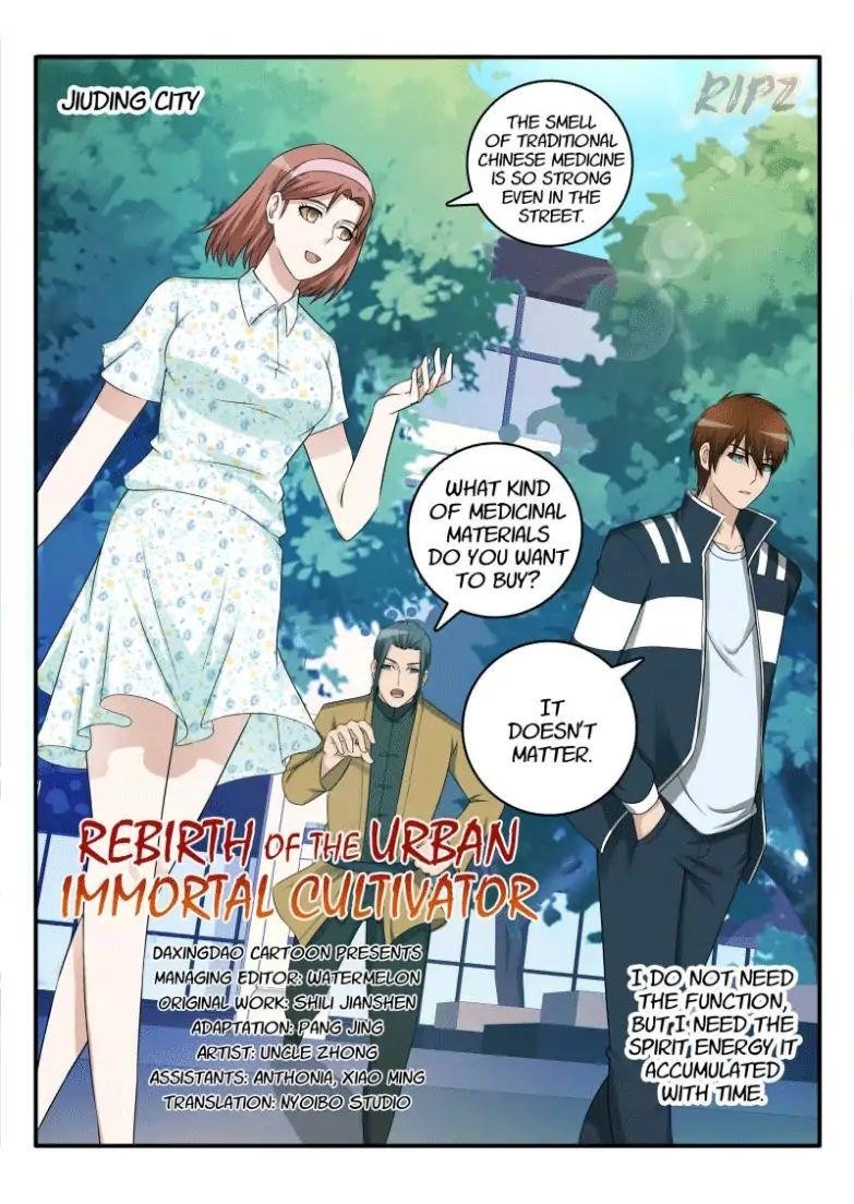 Rebirth Of The Urban Immortal Cultivator Chapter 42 - Page 8 in English