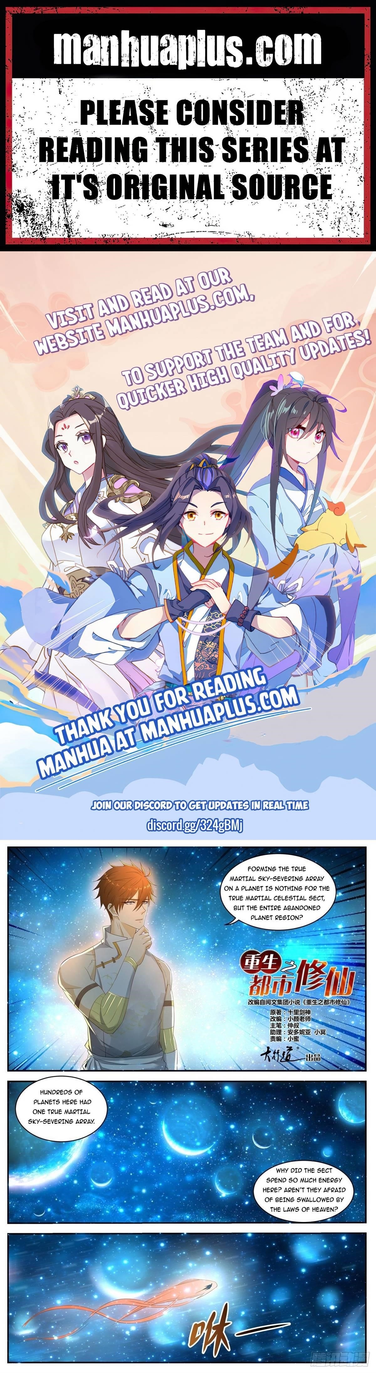 Rebirth Of The Urban Immortal Cultivator Chapter 557 - Page 1 in English