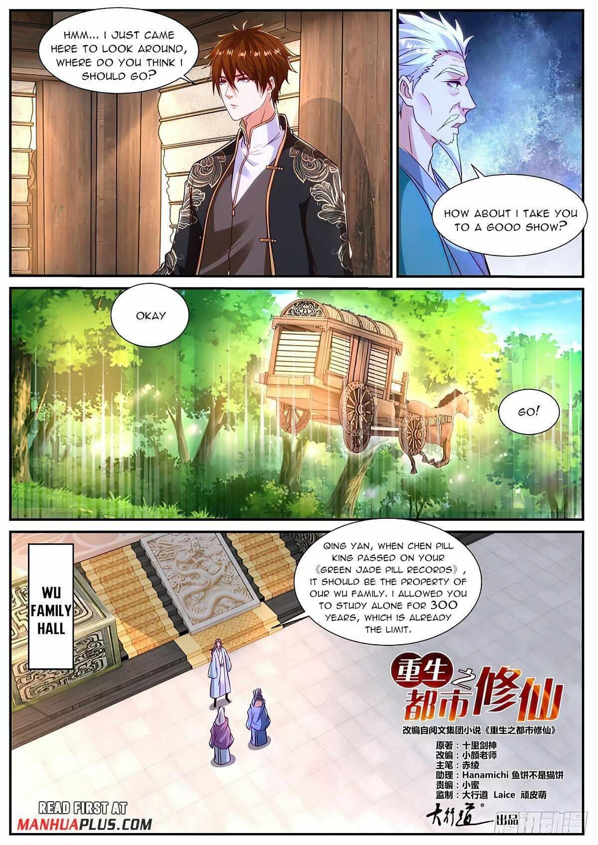 Rebirth Of The Urban Immortal Cultivator Chapter 864 - Page 11 in English