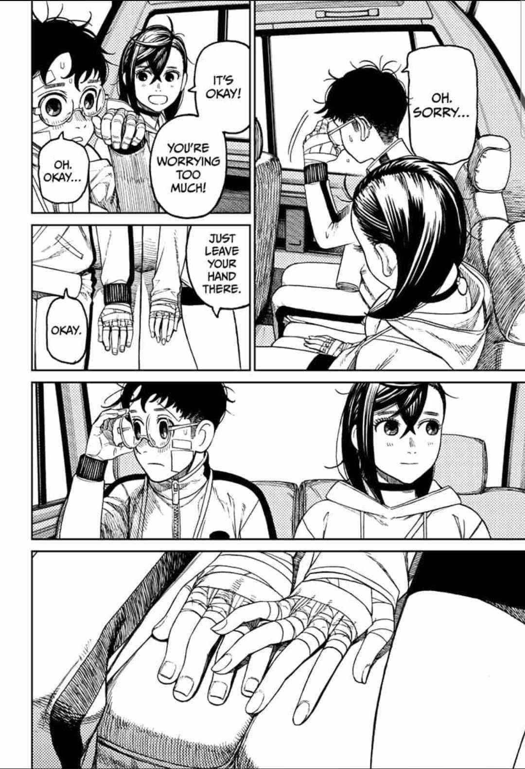 Dandadan Chapter 50 - Page 12 in English