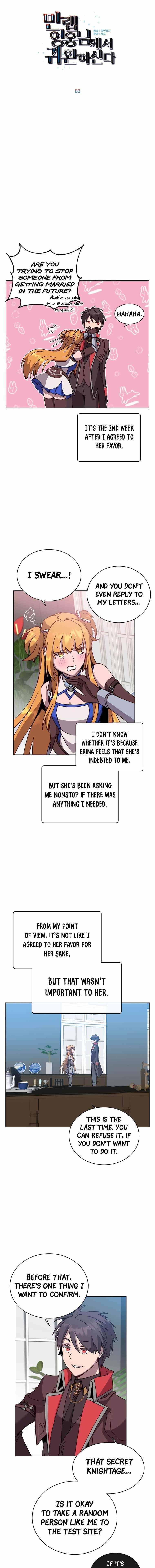 The Max Level Hero has Returned! Chapter 83 - Page 5 in English
