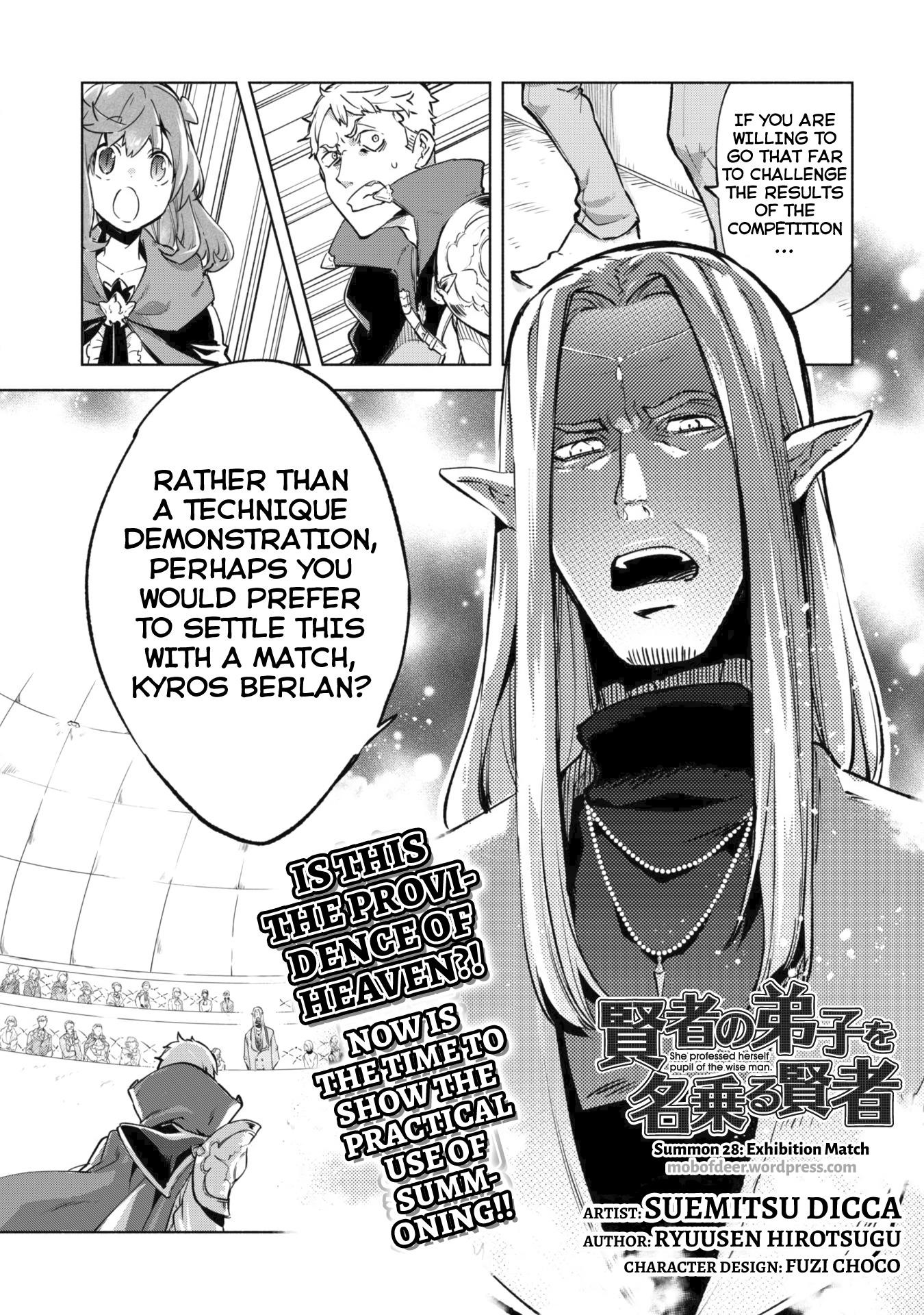 Kenja no Deshi wo Nanoru Kenja Chapter 28 - Page 4 in English
