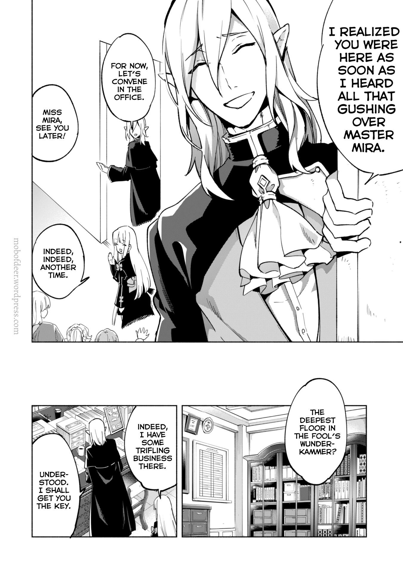 Kenja no Deshi wo Nanoru Kenja Chapter 36 - Page 34 in English