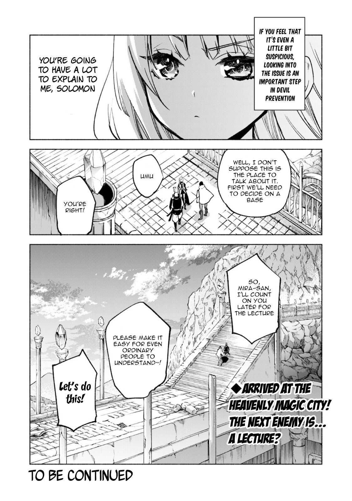 Kenja no Deshi wo Nanoru Kenja Chapter 49 - Page 25 in English