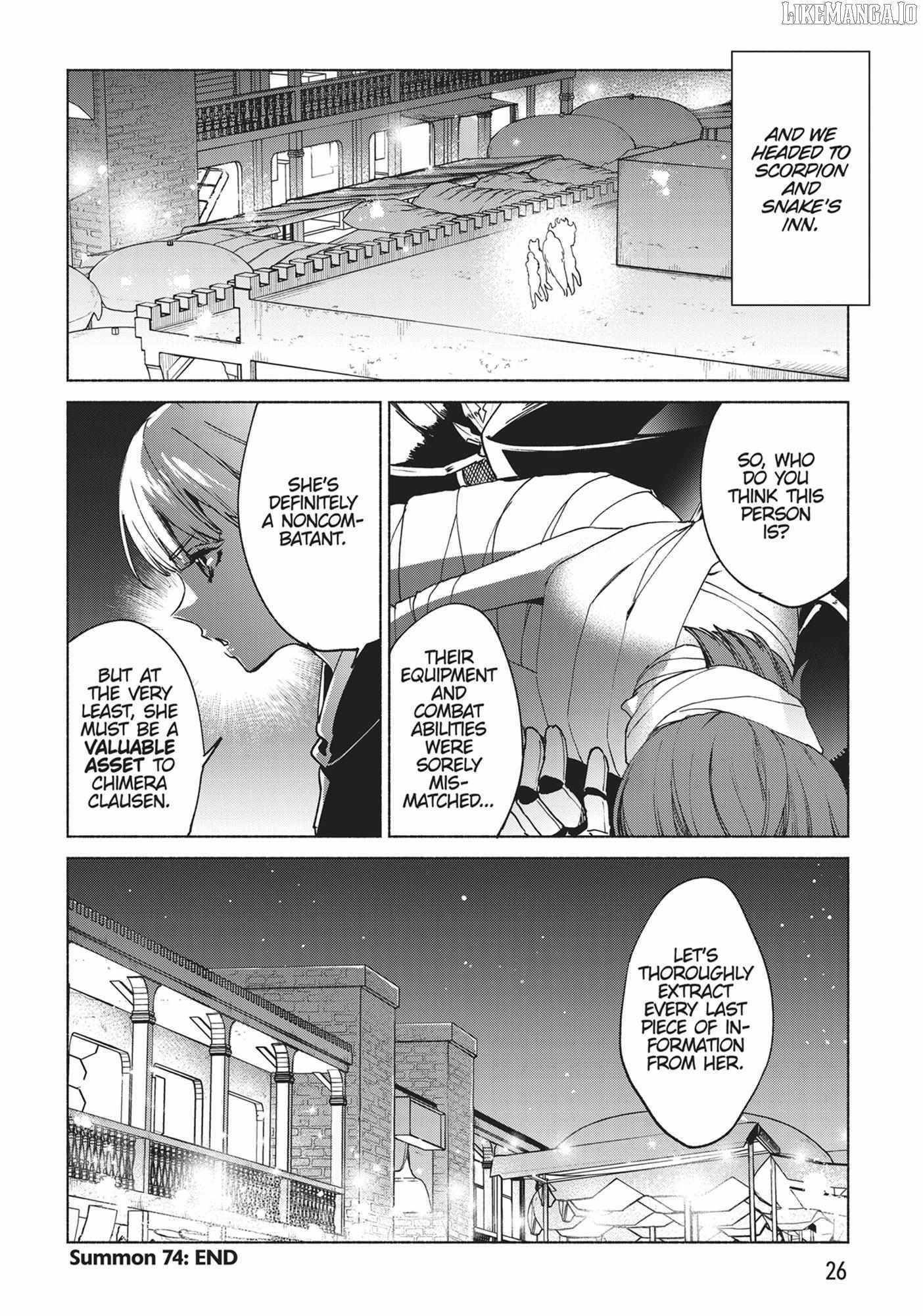 Kenja no Deshi wo Nanoru Kenja Chapter 74 - Page 27 in English