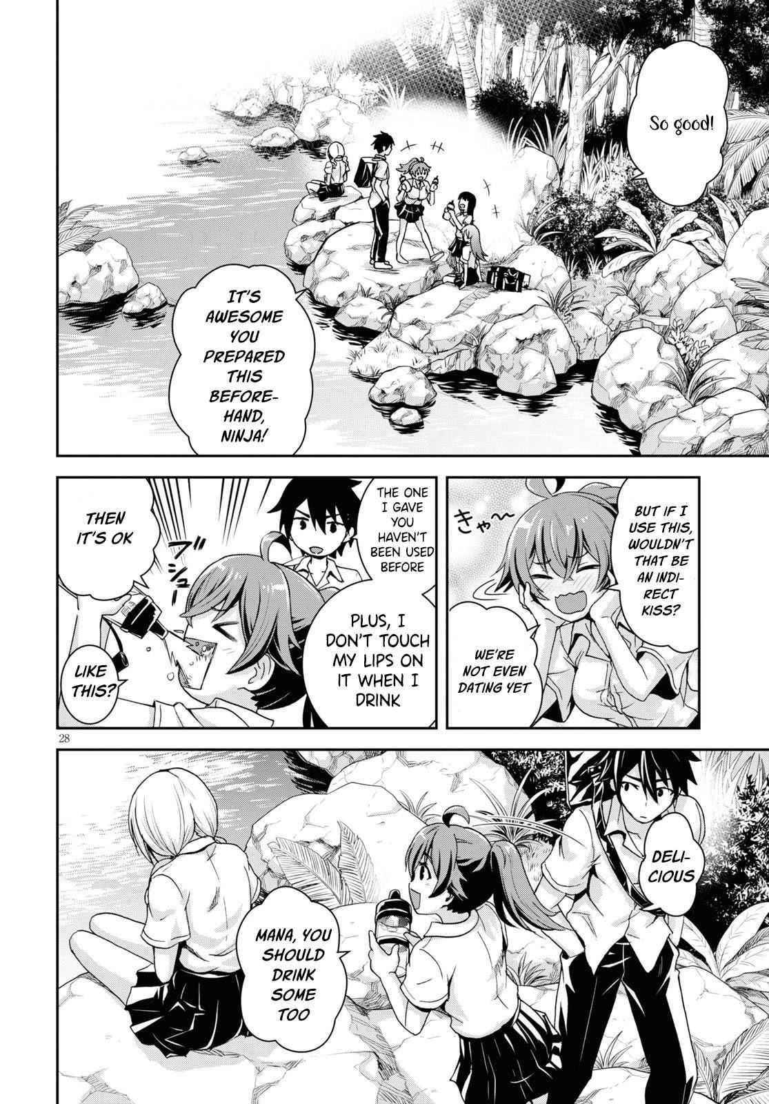 Isekai Yurutto Survival Seikatsu: Gakkou No Minna To Isekai No Mujintou Ni Tenishitakedo Ore Dake Rakushou Desu Chapter 1 - Page 31 in English