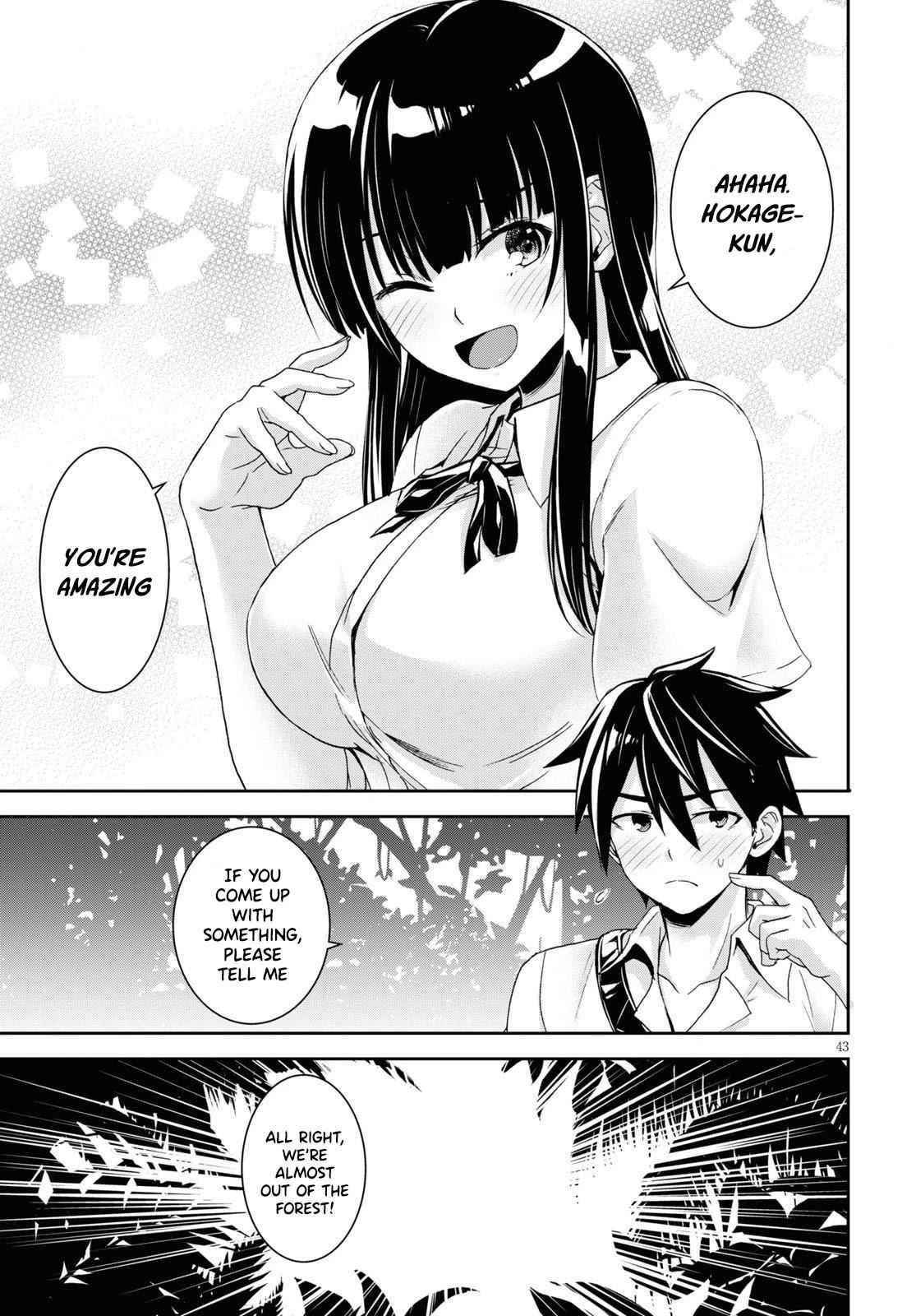 Isekai Yurutto Survival Seikatsu: Gakkou No Minna To Isekai No Mujintou Ni Tenishitakedo Ore Dake Rakushou Desu Chapter 1 - Page 46 in English