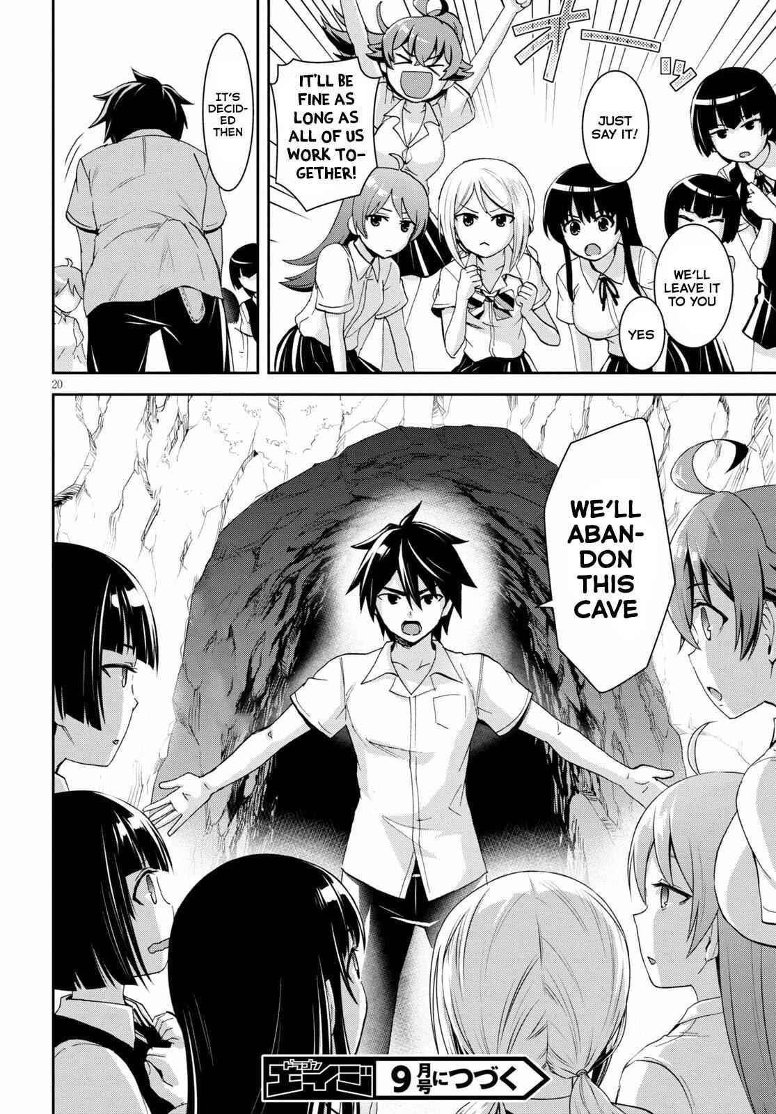 Isekai Yurutto Survival Seikatsu: Gakkou No Minna To Isekai No Mujintou Ni Tenishitakedo Ore Dake Rakushou Desu Chapter 10 - Page 20 in English