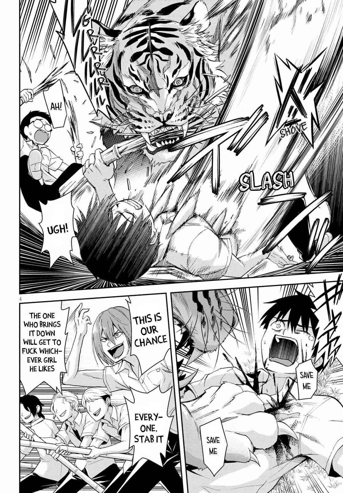 Isekai Yurutto Survival Seikatsu: Gakkou No Minna To Isekai No Mujintou Ni Tenishitakedo Ore Dake Rakushou Desu Chapter 10 - Page 4 in English