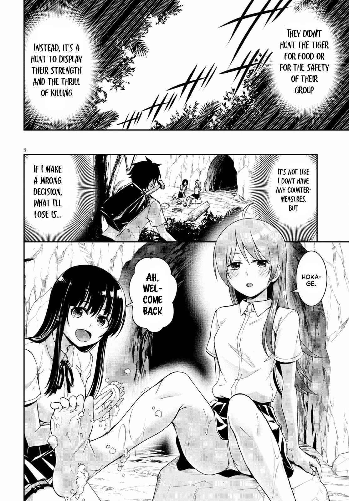 Isekai Yurutto Survival Seikatsu: Gakkou No Minna To Isekai No Mujintou Ni Tenishitakedo Ore Dake Rakushou Desu Chapter 10 - Page 8 in English