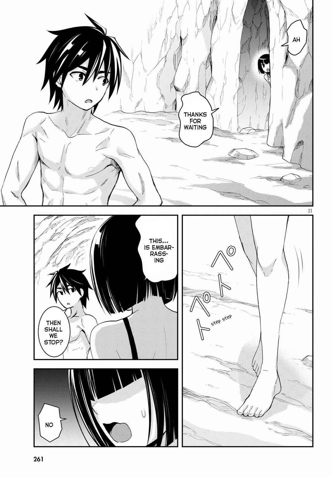 Isekai Yurutto Survival Seikatsu: Gakkou No Minna To Isekai No Mujintou Ni Tenishitakedo Ore Dake Rakushou Desu Chapter 12 - Page 20 in English