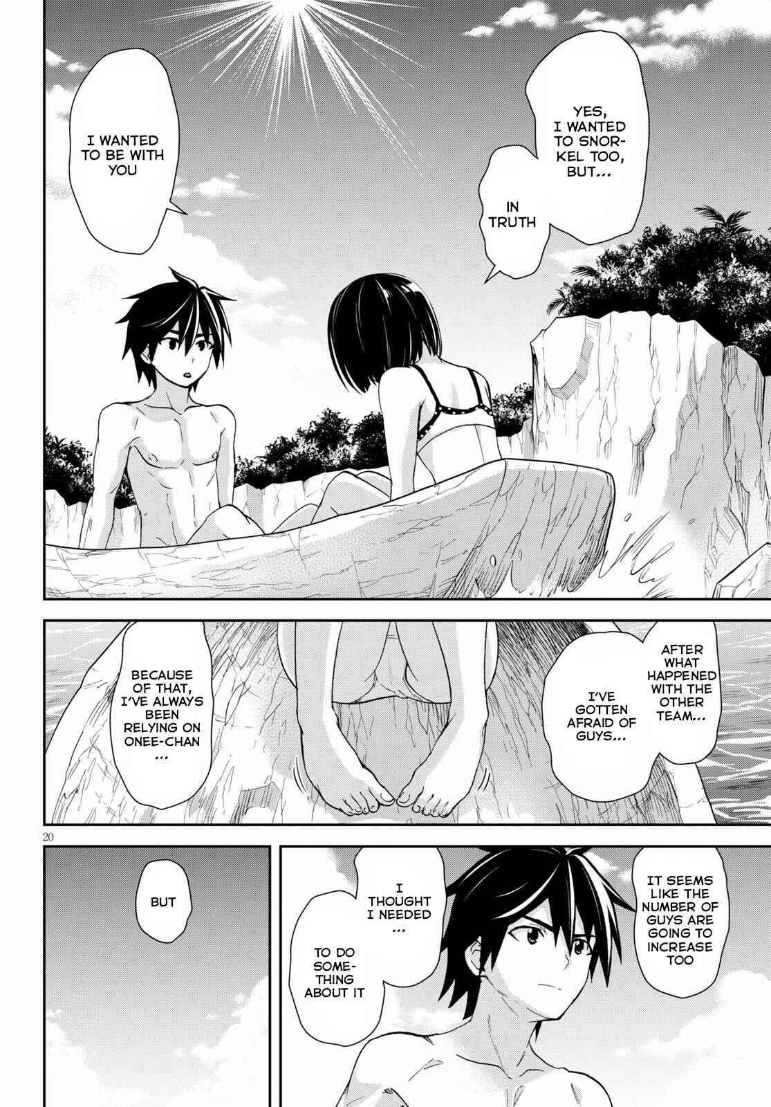 Isekai Yurutto Survival Seikatsu: Gakkou No Minna To Isekai No Mujintou Ni Tenishitakedo Ore Dake Rakushou Desu Chapter 13 - Page 22 in English