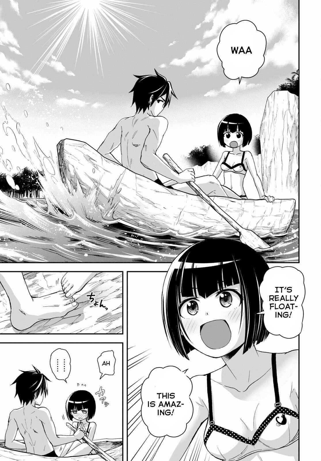 Isekai Yurutto Survival Seikatsu: Gakkou No Minna To Isekai No Mujintou Ni Tenishitakedo Ore Dake Rakushou Desu Chapter 13 - Page 5 in English