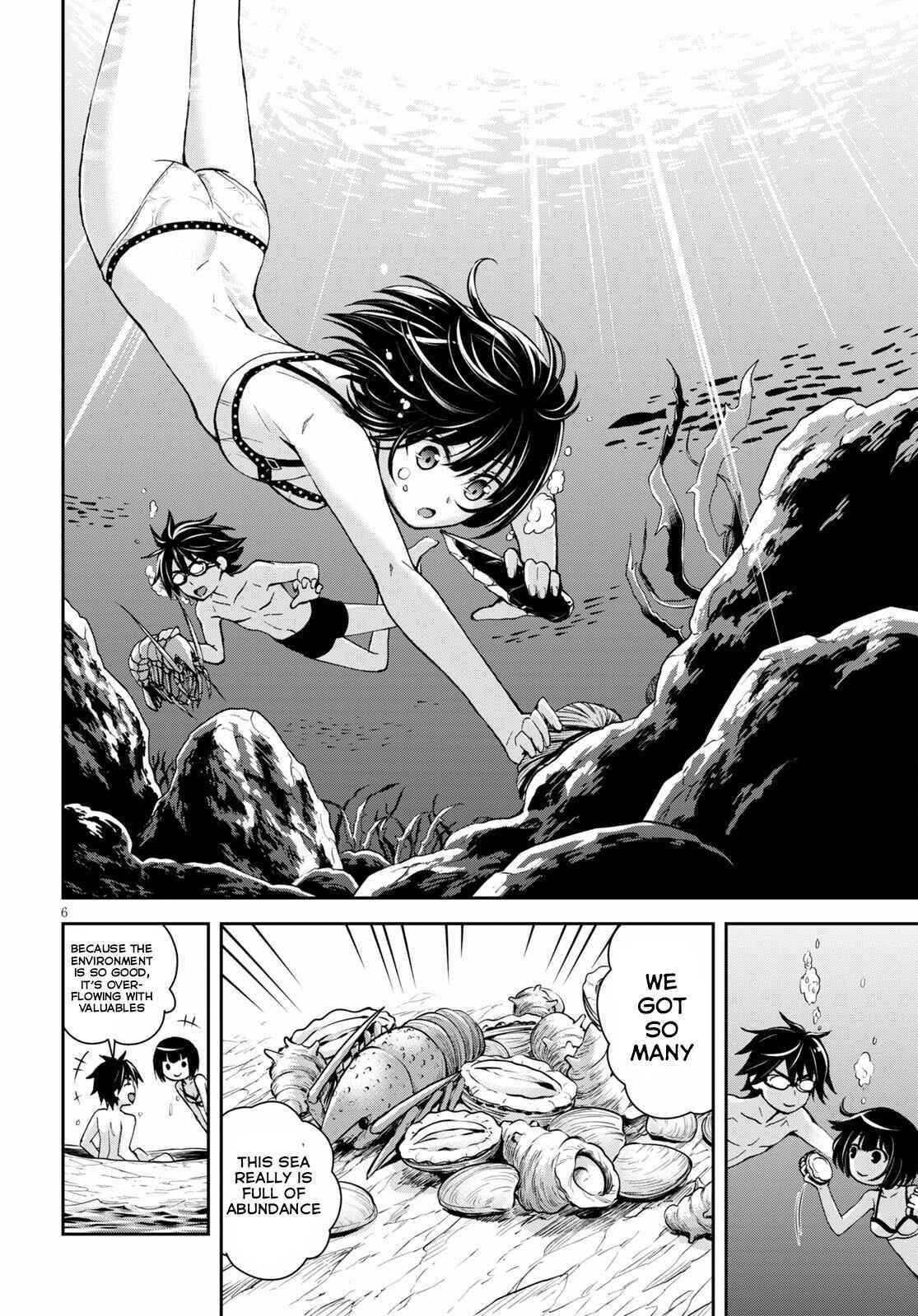 Isekai Yurutto Survival Seikatsu: Gakkou No Minna To Isekai No Mujintou Ni Tenishitakedo Ore Dake Rakushou Desu Chapter 13 - Page 8 in English