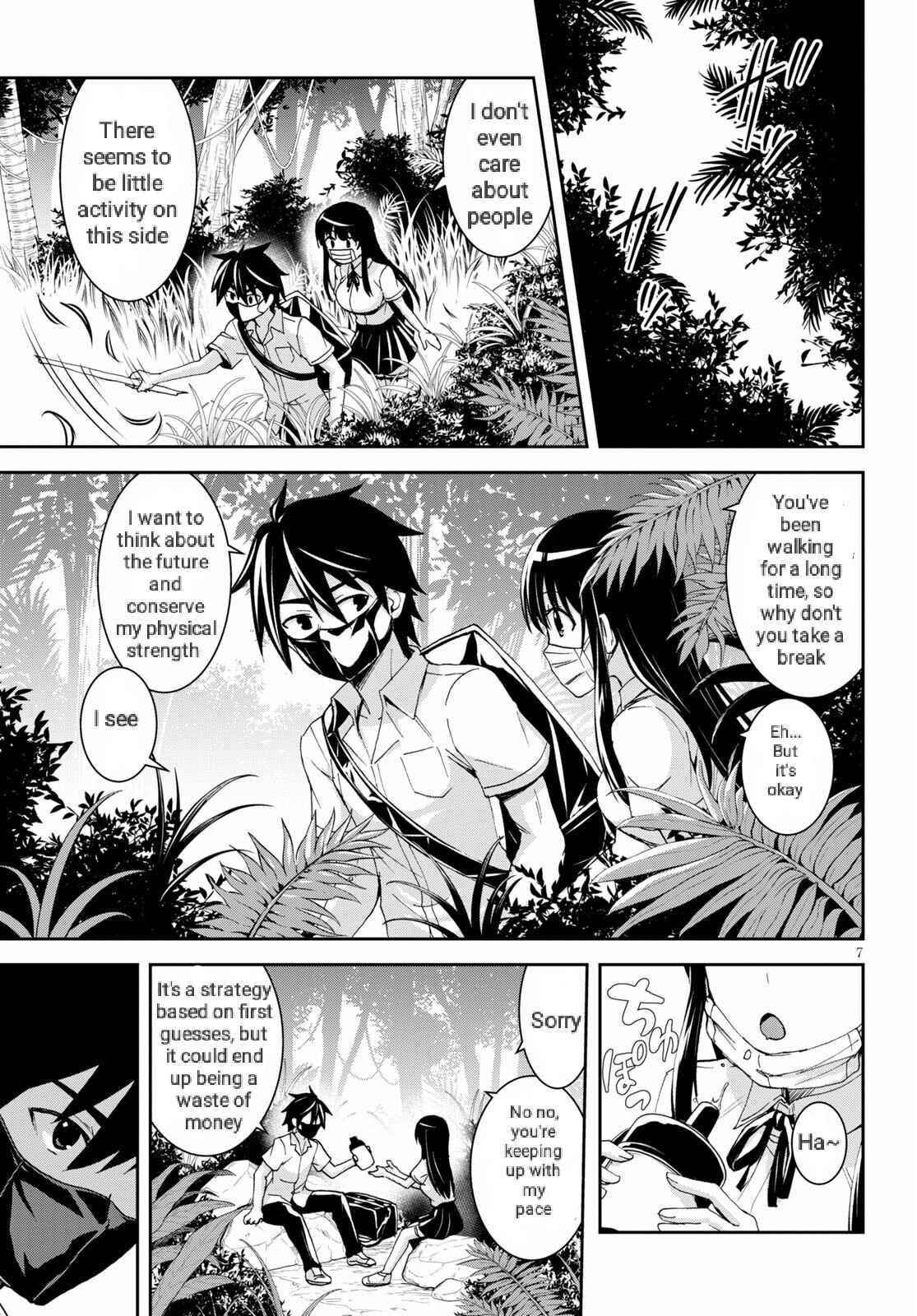 Isekai Yurutto Survival Seikatsu: Gakkou No Minna To Isekai No Mujintou Ni Tenishitakedo Ore Dake Rakushou Desu Chapter 15 - Page 7 in English
