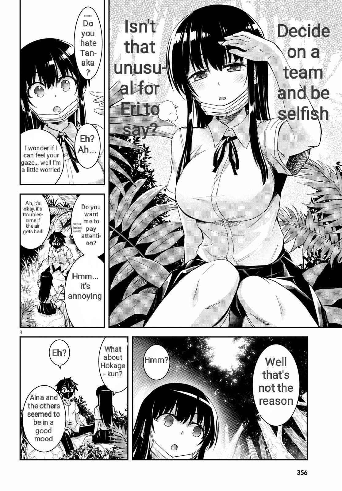 Isekai Yurutto Survival Seikatsu: Gakkou No Minna To Isekai No Mujintou Ni Tenishitakedo Ore Dake Rakushou Desu Chapter 15 - Page 8 in English