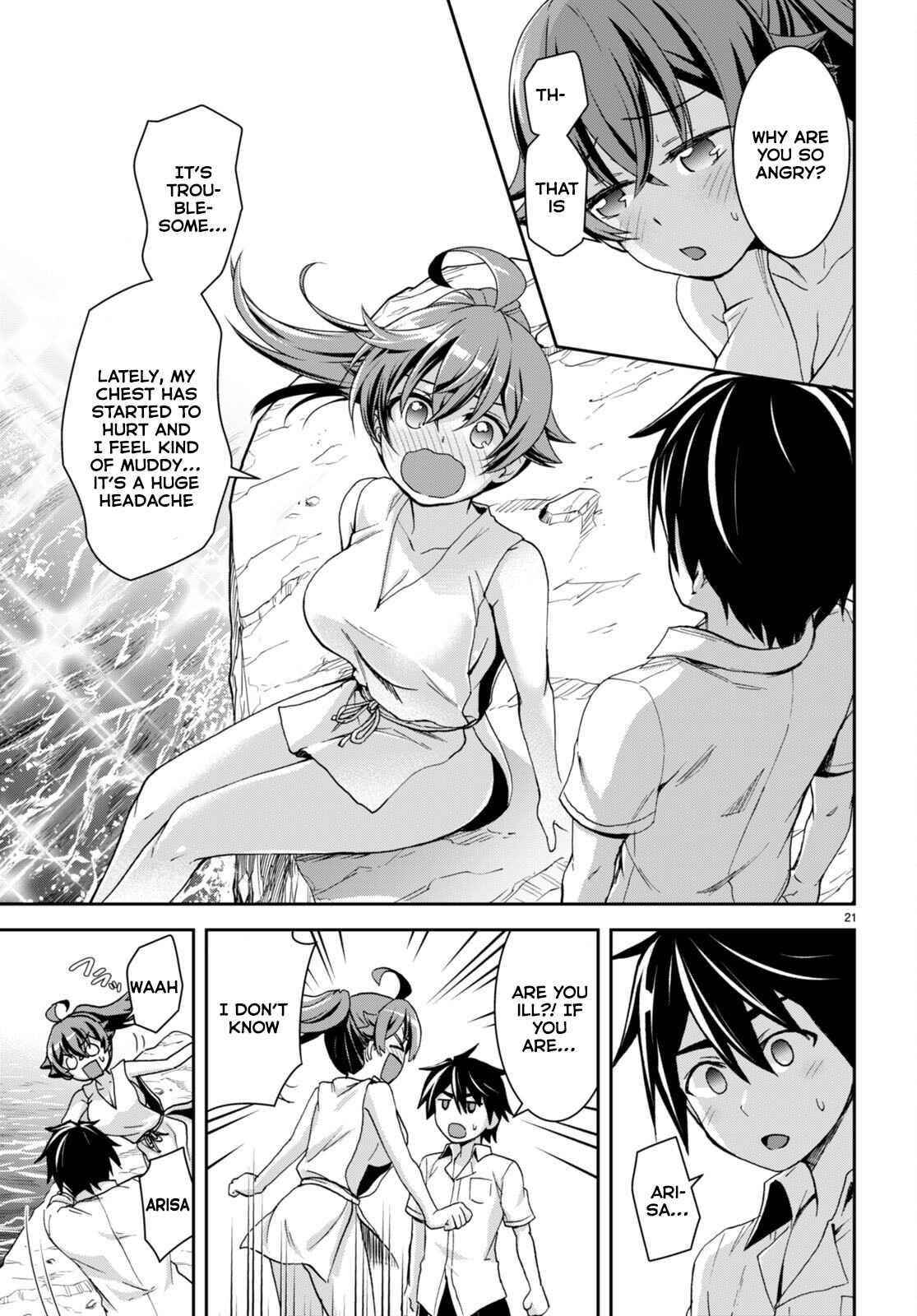 Isekai Yurutto Survival Seikatsu: Gakkou No Minna To Isekai No Mujintou Ni Tenishitakedo Ore Dake Rakushou Desu Chapter 16 - Page 21 in English