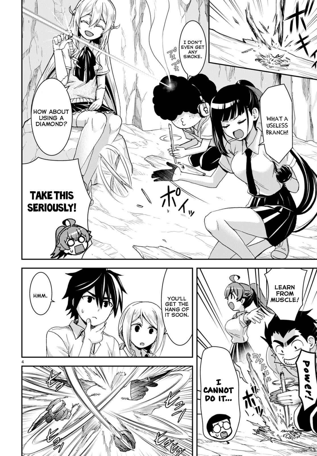 Isekai Yurutto Survival Seikatsu: Gakkou No Minna To Isekai No Mujintou Ni Tenishitakedo Ore Dake Rakushou Desu Chapter 17 - Page 4 in English