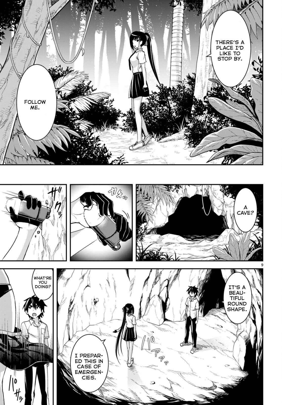 Isekai Yurutto Survival Seikatsu: Gakkou No Minna To Isekai No Mujintou Ni Tenishitakedo Ore Dake Rakushou Desu Chapter 17 - Page 9 in English