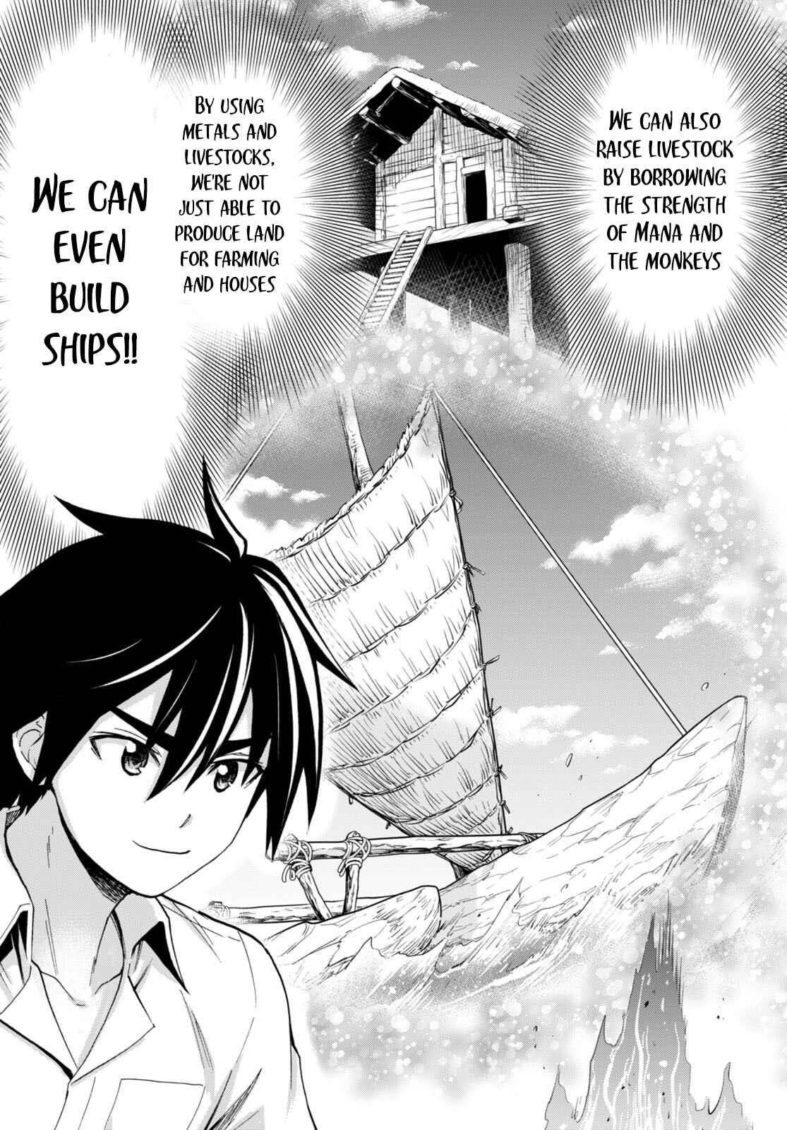Isekai Yurutto Survival Seikatsu: Gakkou No Minna To Isekai No Mujintou Ni Tenishitakedo Ore Dake Rakushou Desu Chapter 18 - Page 19 in English