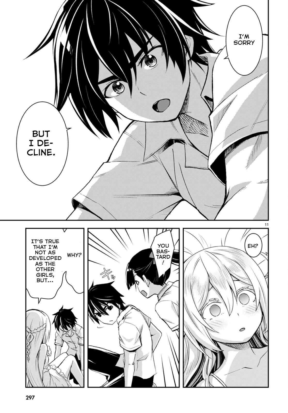 Isekai Yurutto Survival Seikatsu: Gakkou No Minna To Isekai No Mujintou Ni Tenishitakedo Ore Dake Rakushou Desu Chapter 19 - Page 13 in English
