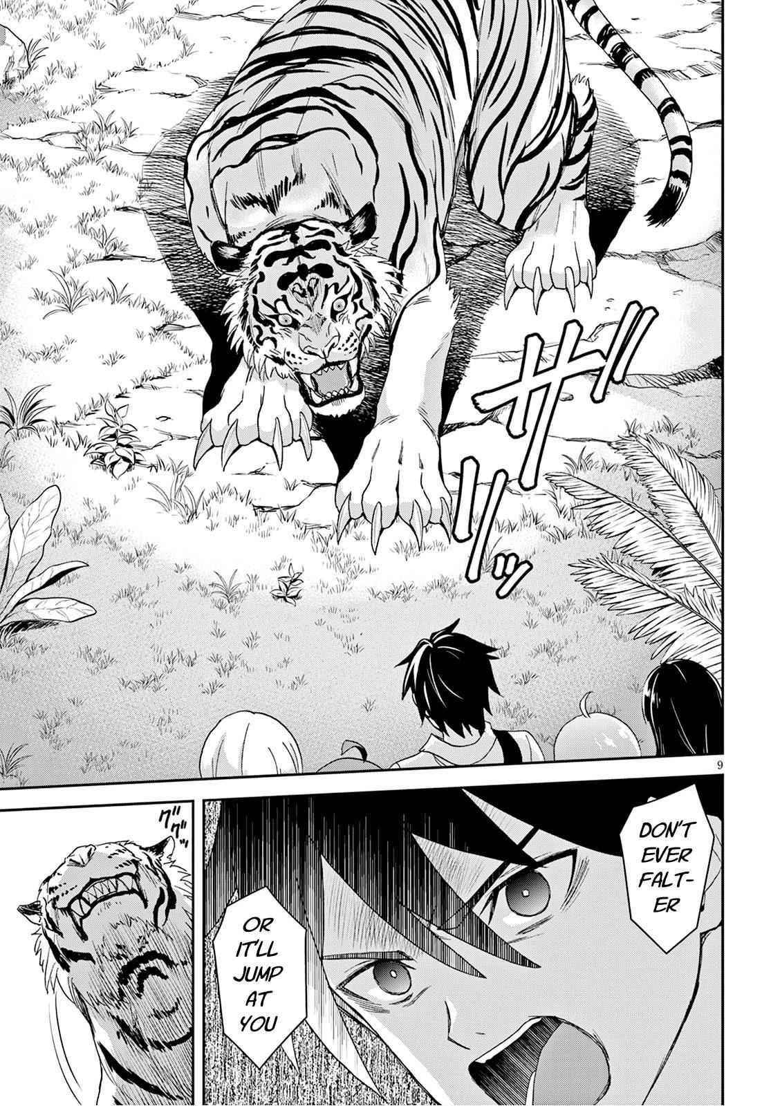 Isekai Yurutto Survival Seikatsu: Gakkou No Minna To Isekai No Mujintou Ni Tenishitakedo Ore Dake Rakushou Desu Chapter 2 - Page 9 in English