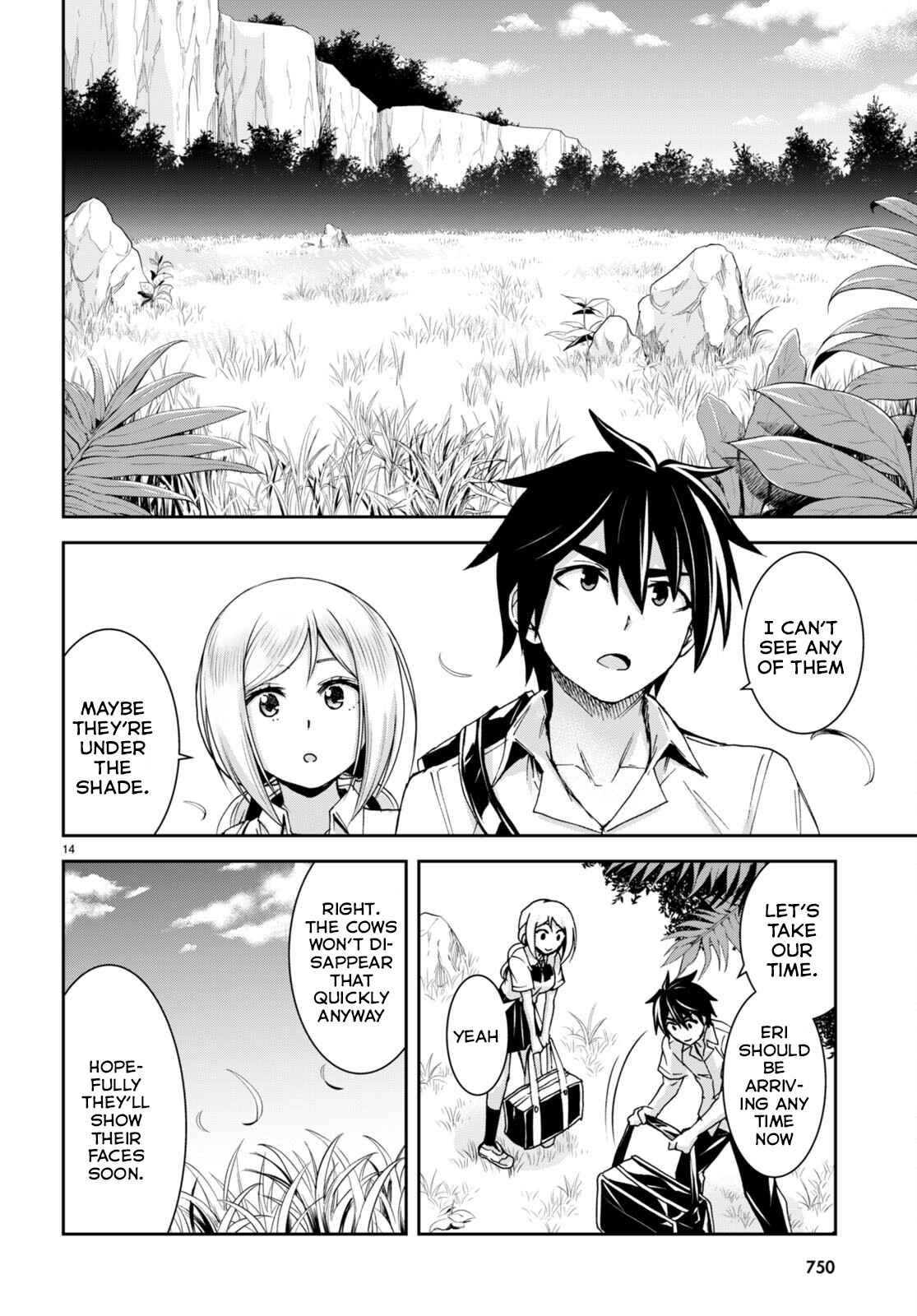 Isekai Yurutto Survival Seikatsu: Gakkou No Minna To Isekai No Mujintou Ni Tenishitakedo Ore Dake Rakushou Desu Chapter 20 - Page 14 in English
