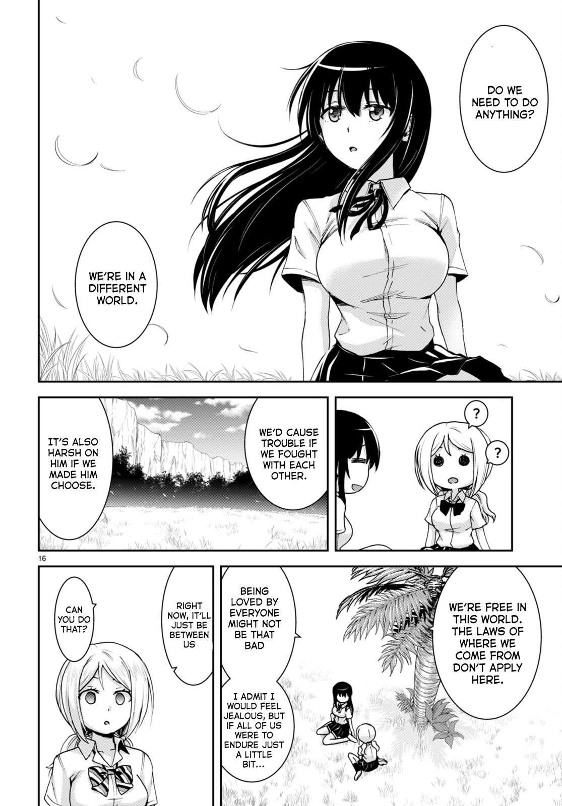 Isekai Yurutto Survival Seikatsu: Gakkou No Minna To Isekai No Mujintou Ni Tenishitakedo Ore Dake Rakushou Desu Chapter 21 - Page 16 in English