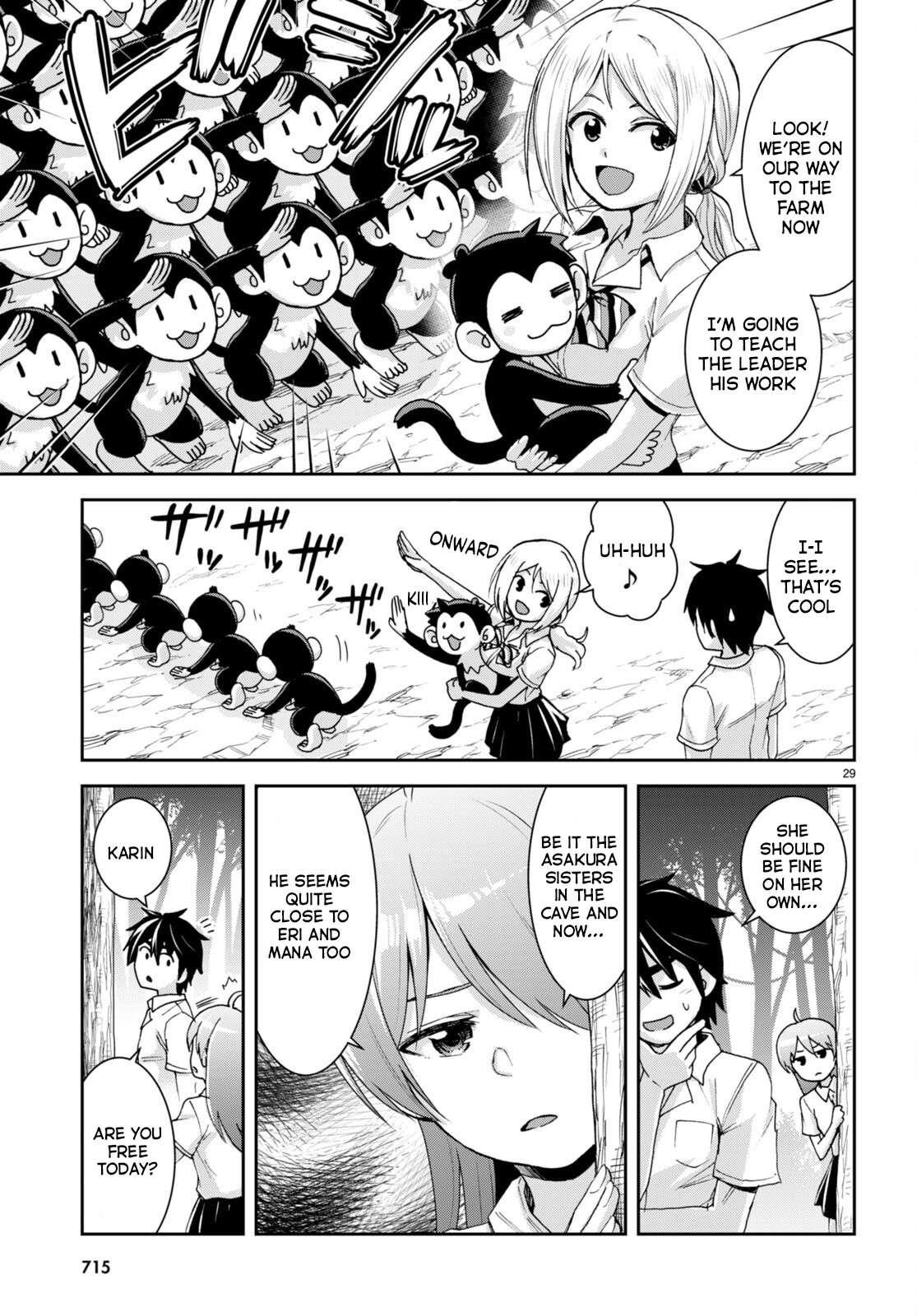 Isekai Yurutto Survival Seikatsu: Gakkou No Minna To Isekai No Mujintou Ni Tenishitakedo Ore Dake Rakushou Desu Chapter 22 - Page 29 in English