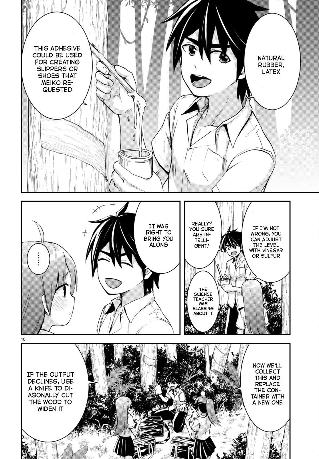 Isekai Yurutto Survival Seikatsu: Gakkou No Minna To Isekai No Mujintou Ni Tenishitakedo Ore Dake Rakushou Desu Chapter 23 - Page 10 in English