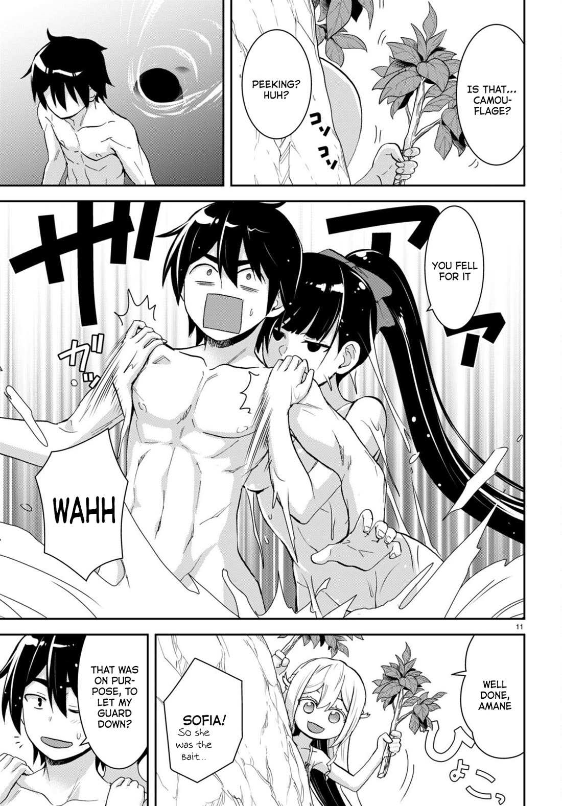 Isekai Yurutto Survival Seikatsu: Gakkou No Minna To Isekai No Mujintou Ni Tenishitakedo Ore Dake Rakushou Desu Chapter 24 - Page 12 in English
