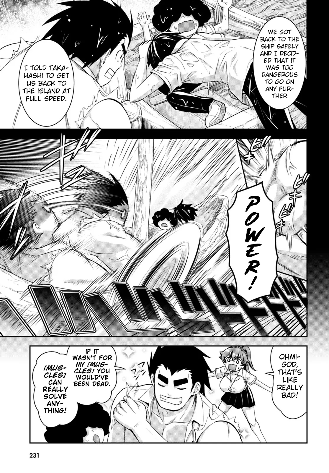 Isekai Yurutto Survival Seikatsu: Gakkou No Minna To Isekai No Mujintou Ni Tenishitakedo Ore Dake Rakushou Desu Chapter 25 - Page 15 in English