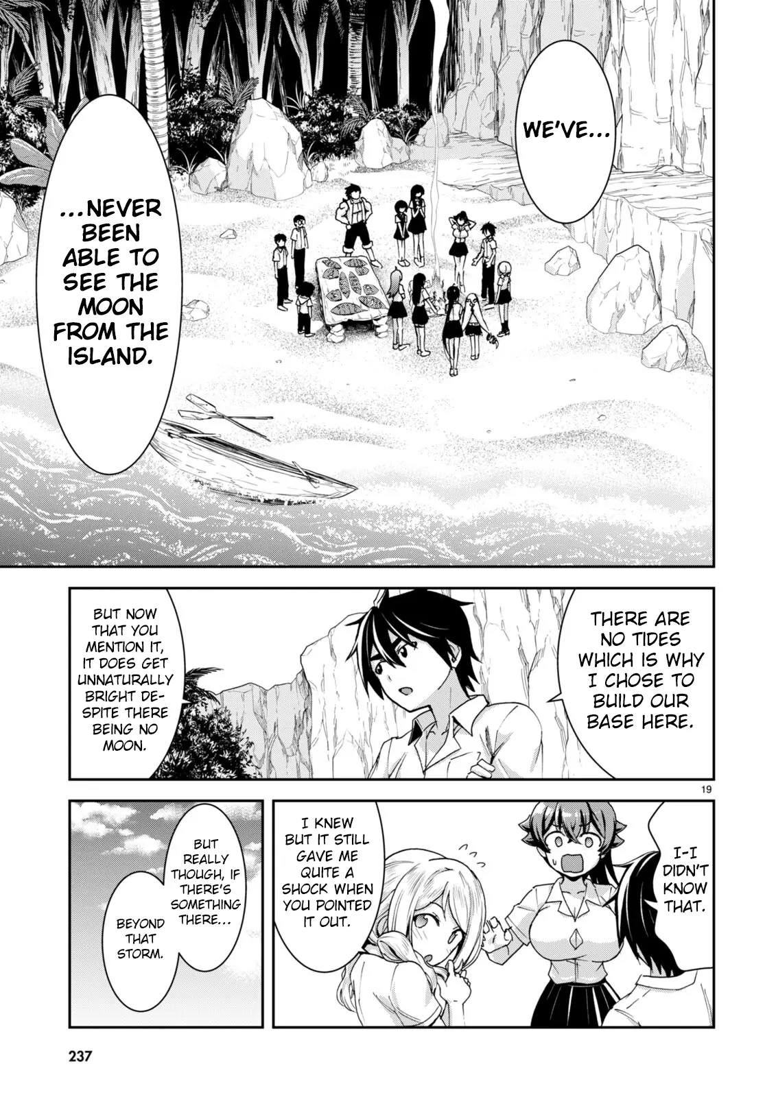 Isekai Yurutto Survival Seikatsu: Gakkou No Minna To Isekai No Mujintou Ni Tenishitakedo Ore Dake Rakushou Desu Chapter 25 - Page 21 in English