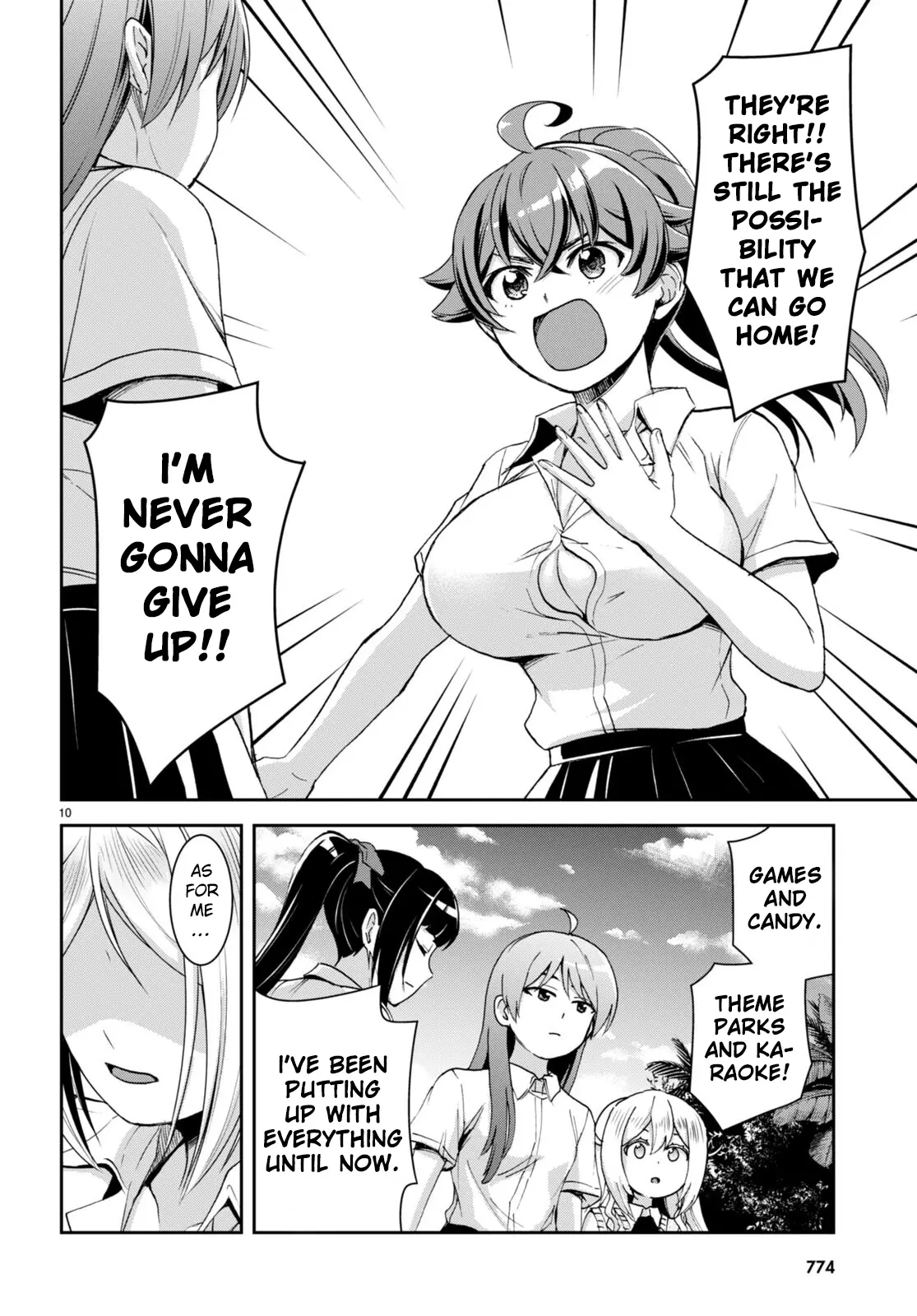 Isekai Yurutto Survival Seikatsu: Gakkou No Minna To Isekai No Mujintou Ni Tenishitakedo Ore Dake Rakushou Desu Chapter 26 - Page 10 in English