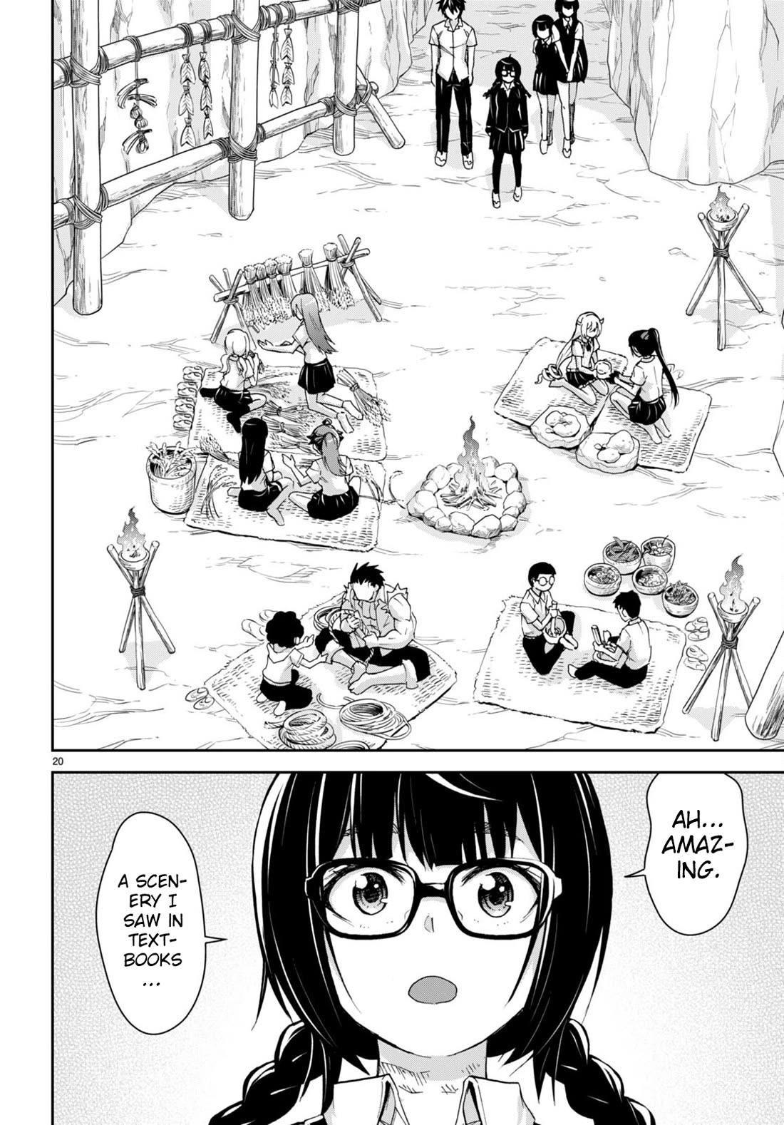 Isekai Yurutto Survival Seikatsu: Gakkou No Minna To Isekai No Mujintou Ni Tenishitakedo Ore Dake Rakushou Desu Chapter 27 - Page 21 in English